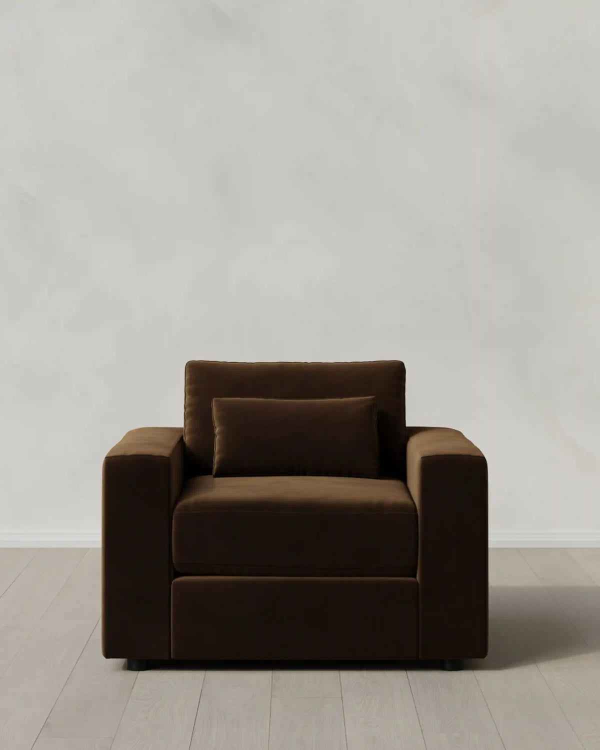 Ashford Deep Seat Chair and a Half in Performance Velvet