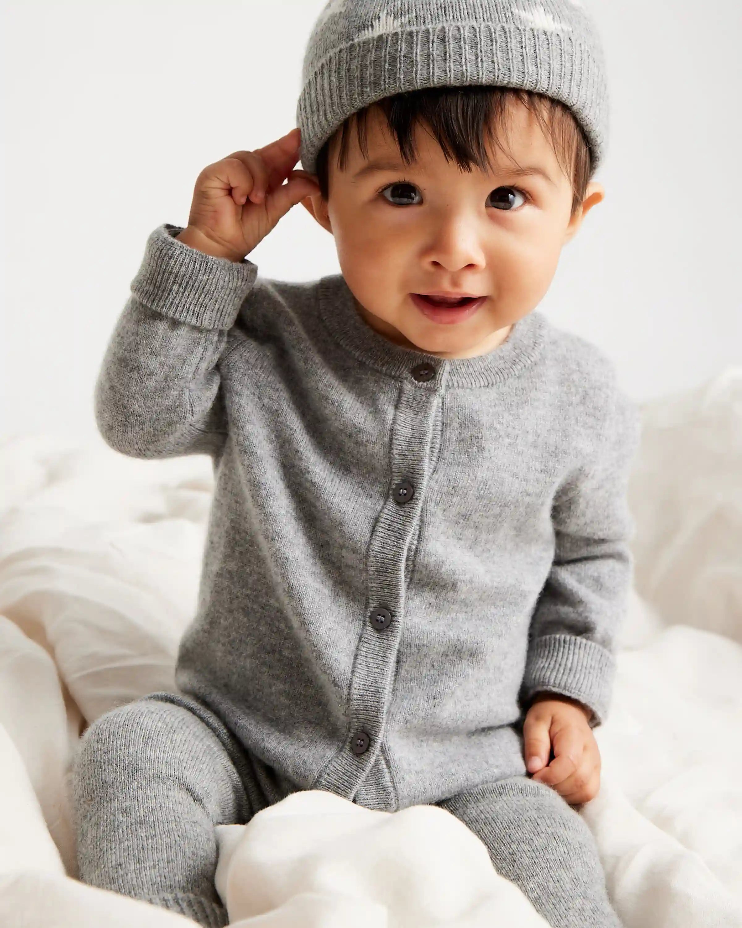 Washable Cashmere Cardigan