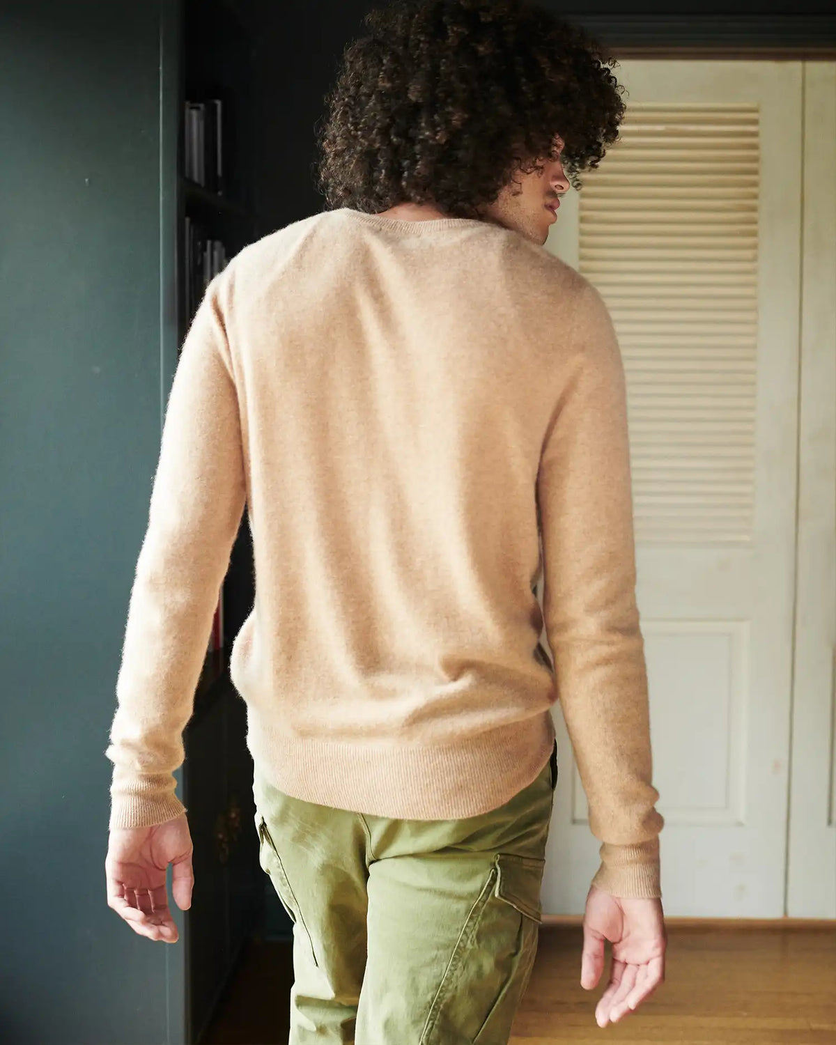 Mongolian Spring Cashmere V-Neck Sweater