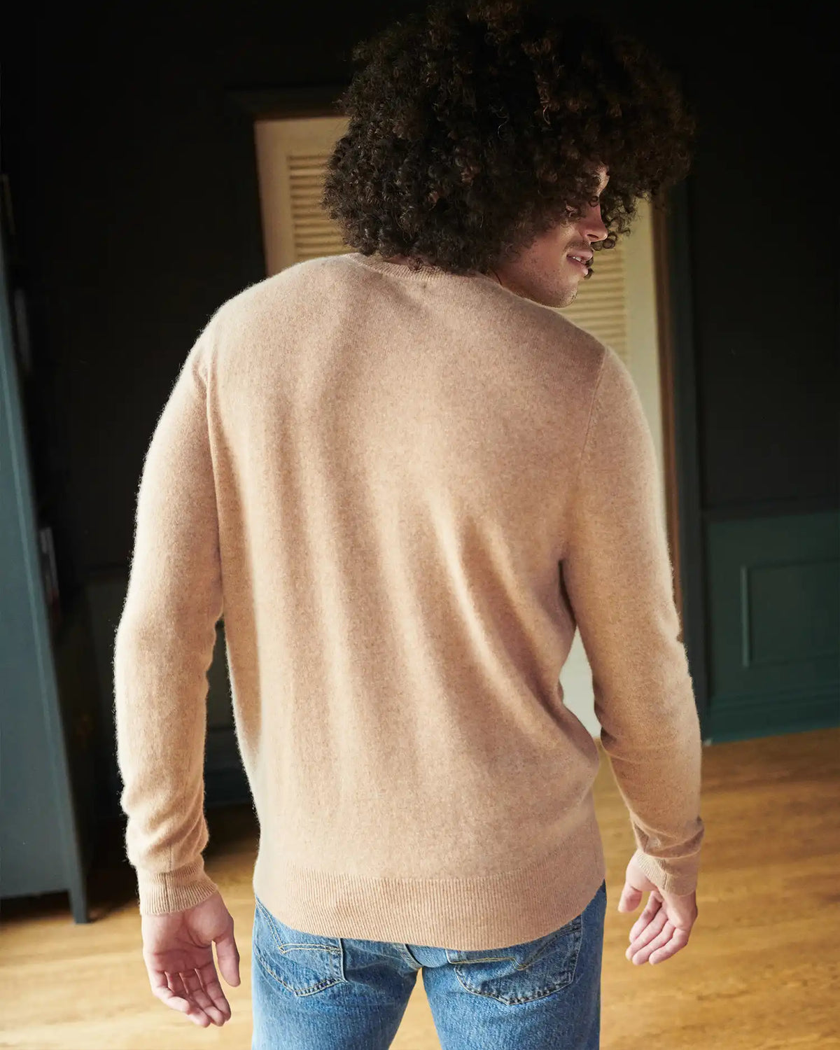 Mongolian Cashmere Crewneck Sweater