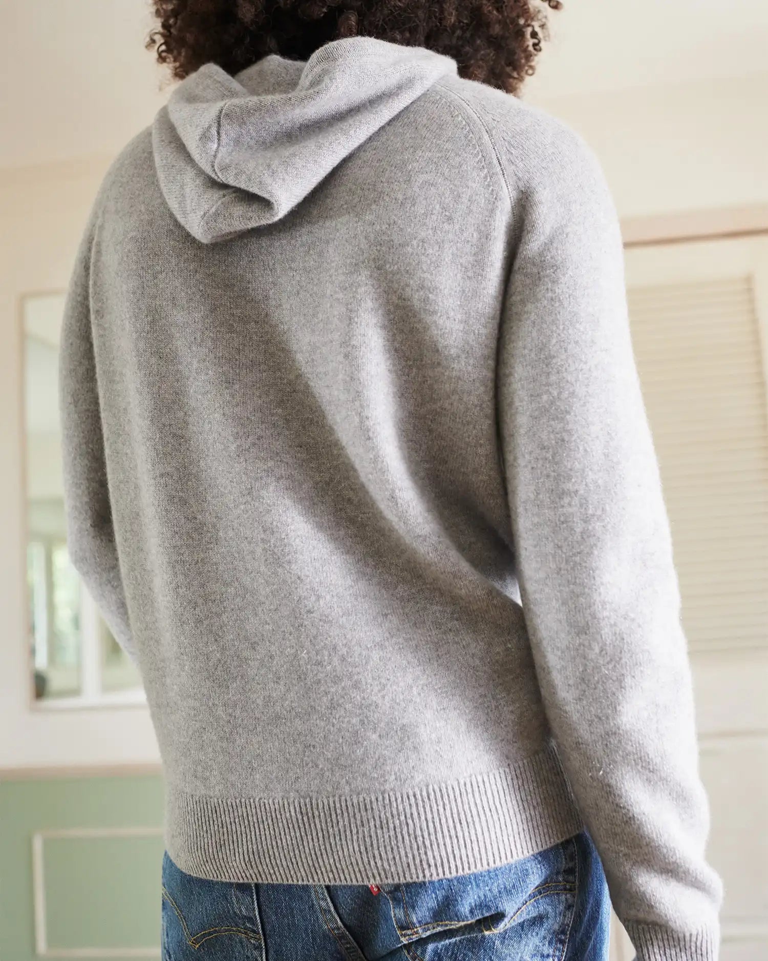 Mongolian Spring Cashmere Pullover Hoodie