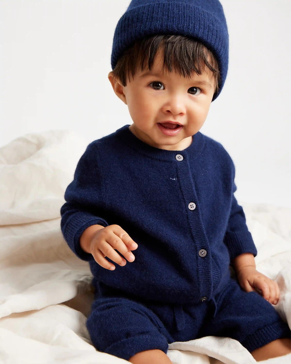 Washable Cashmere Cardigan