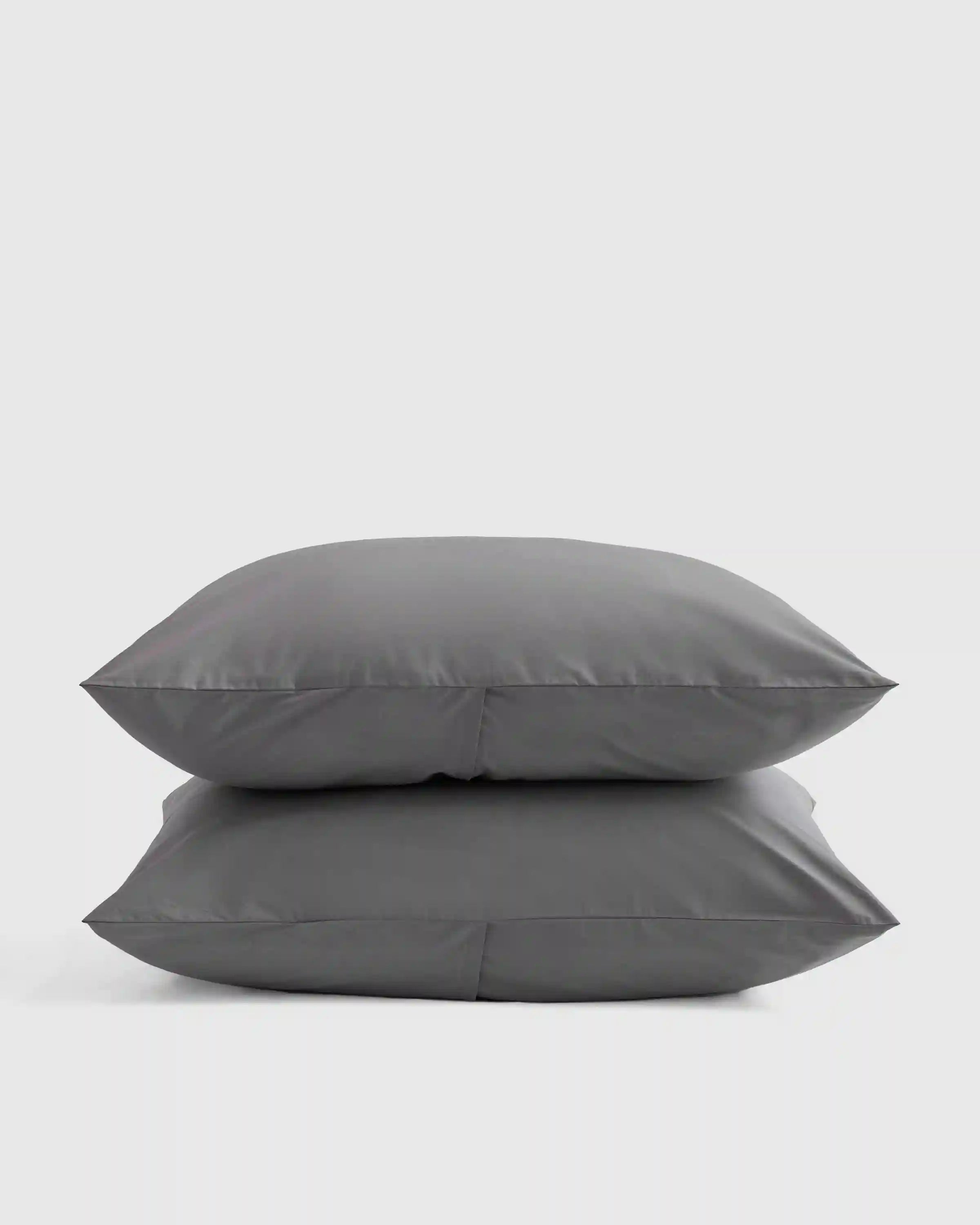 Organic Crisp Percale Sham Set