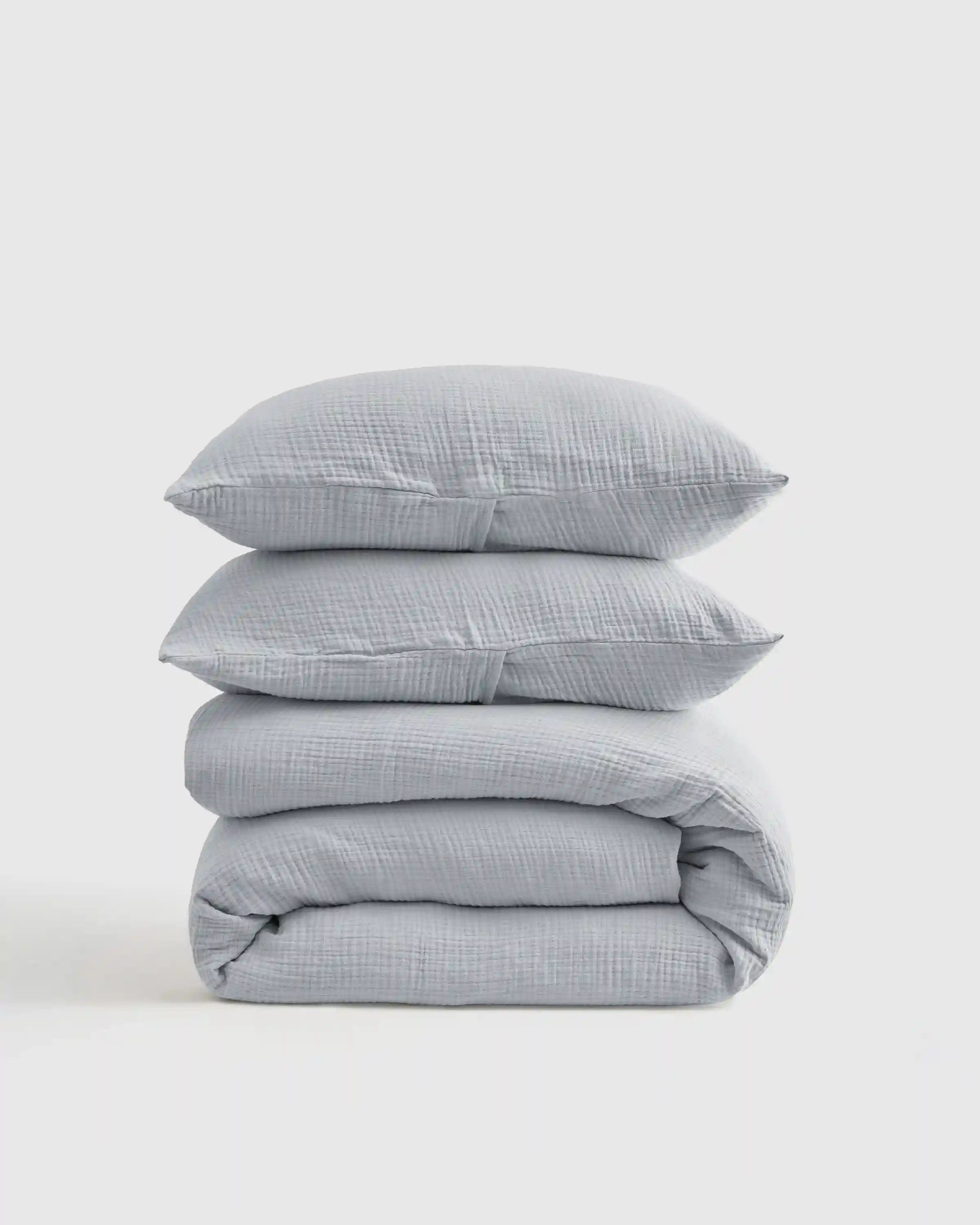 Organic Cotton Gauze Duvet Cover Set