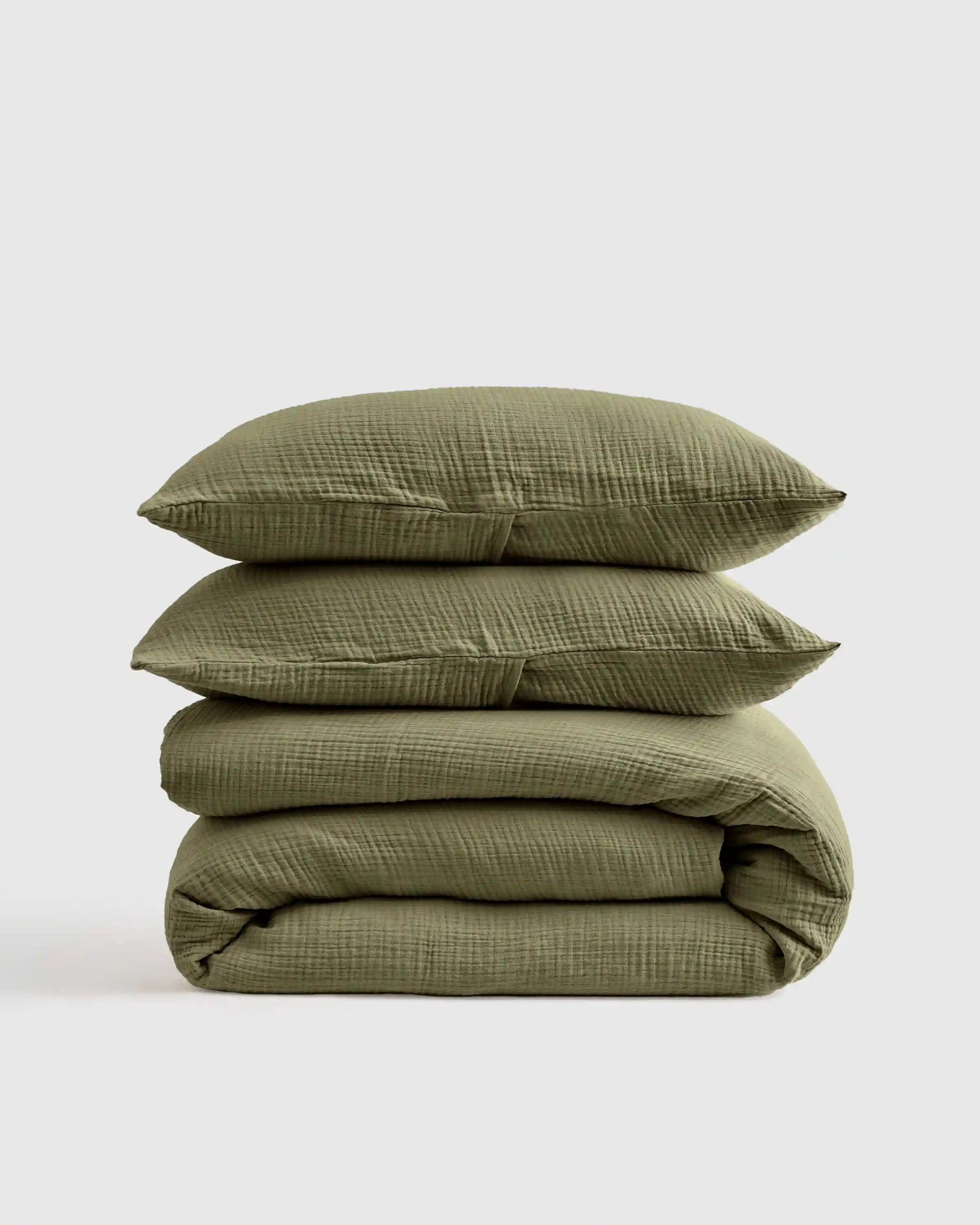 Organic Cotton Gauze Duvet Cover Set