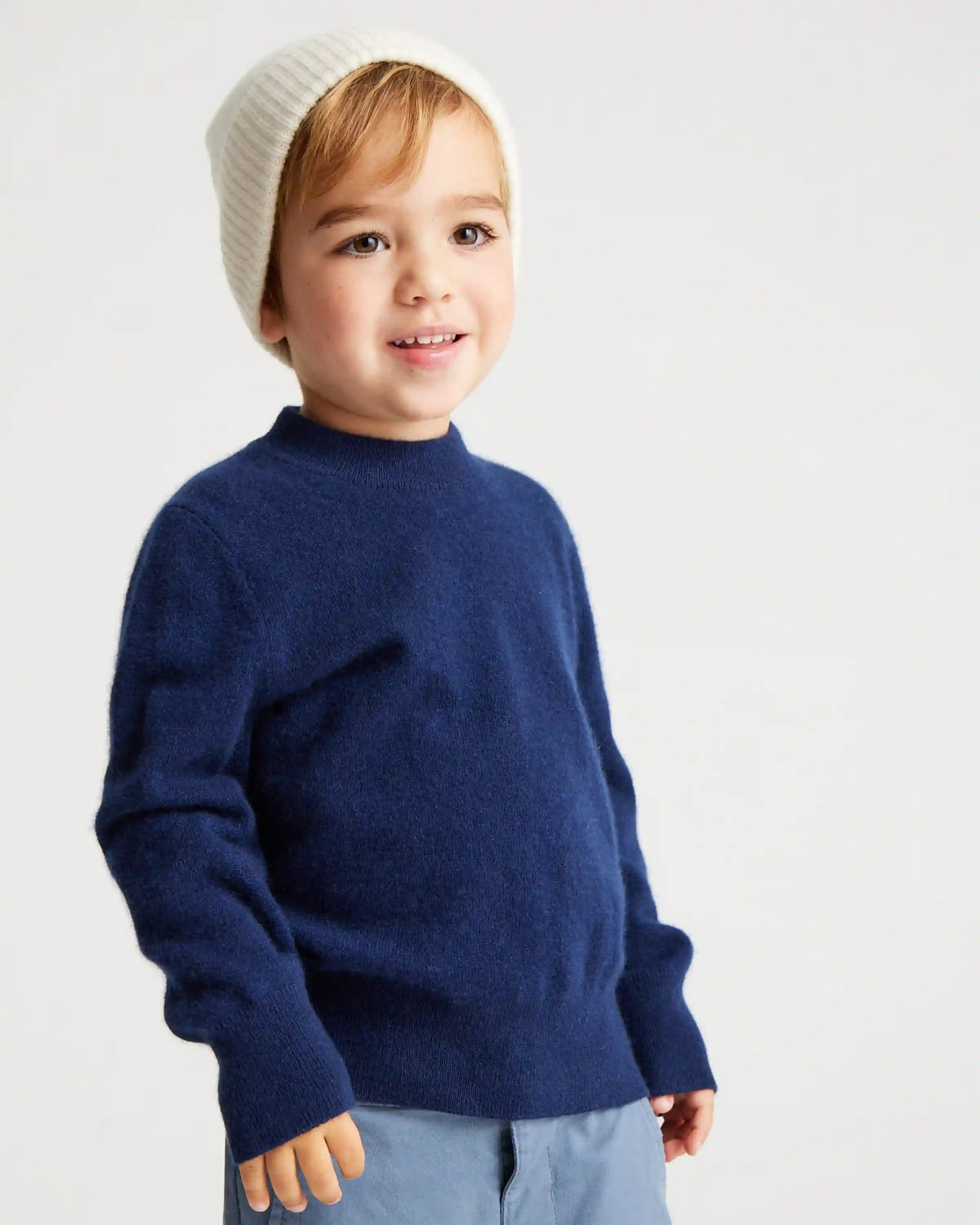 Washable Cashmere Crewneck Sweater