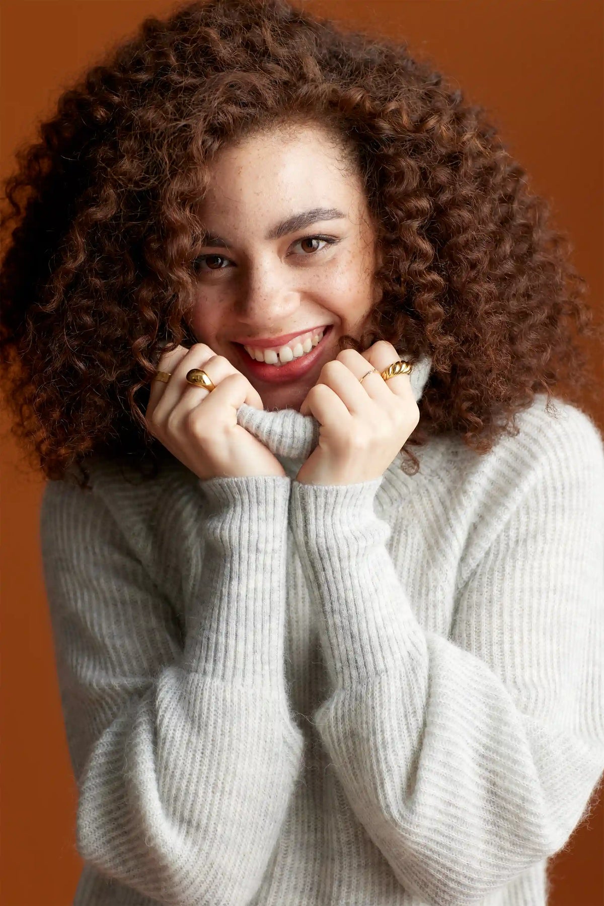 Baby Alpaca-Wool Turtleneck
