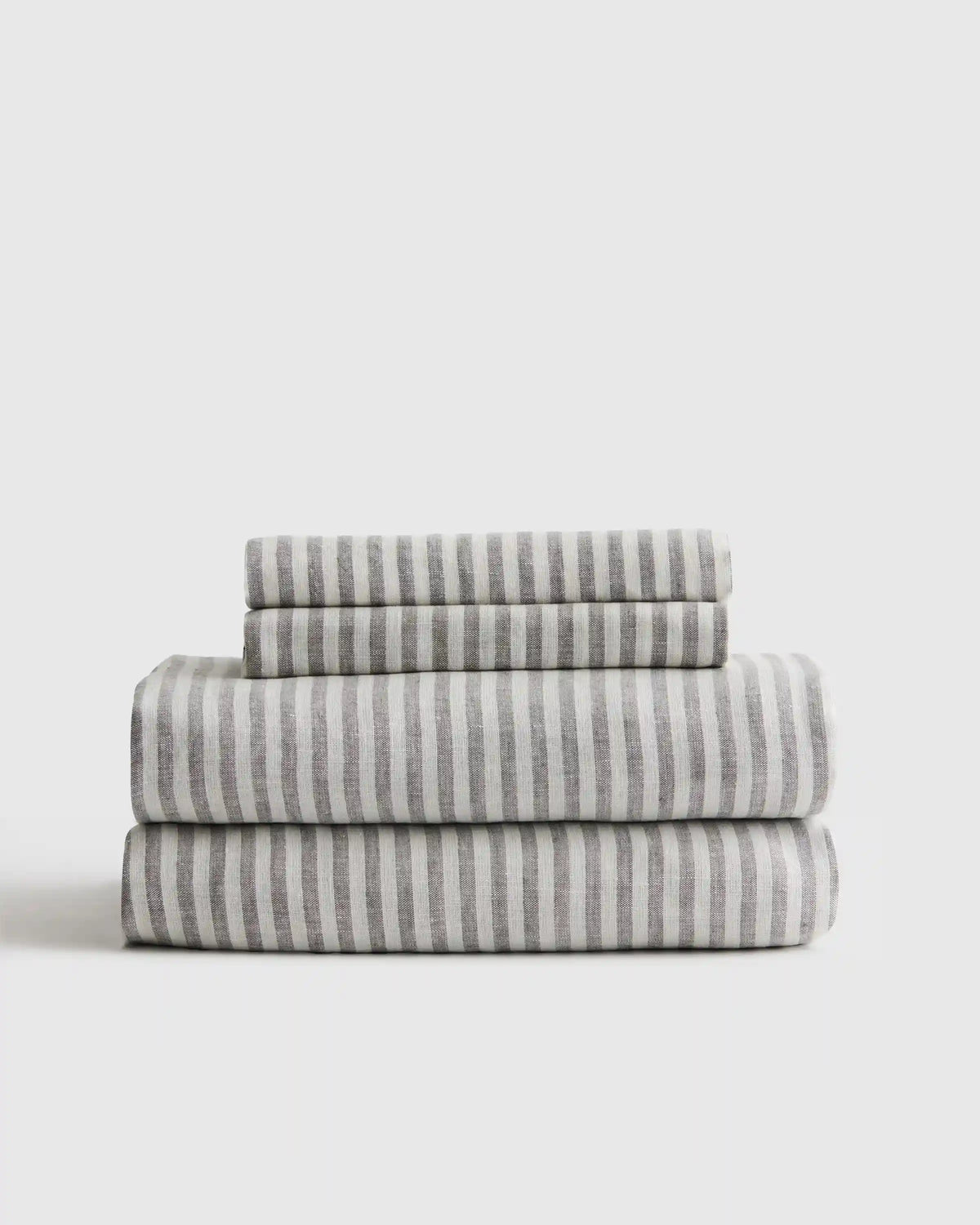 European Linen Stripe Sheet Set