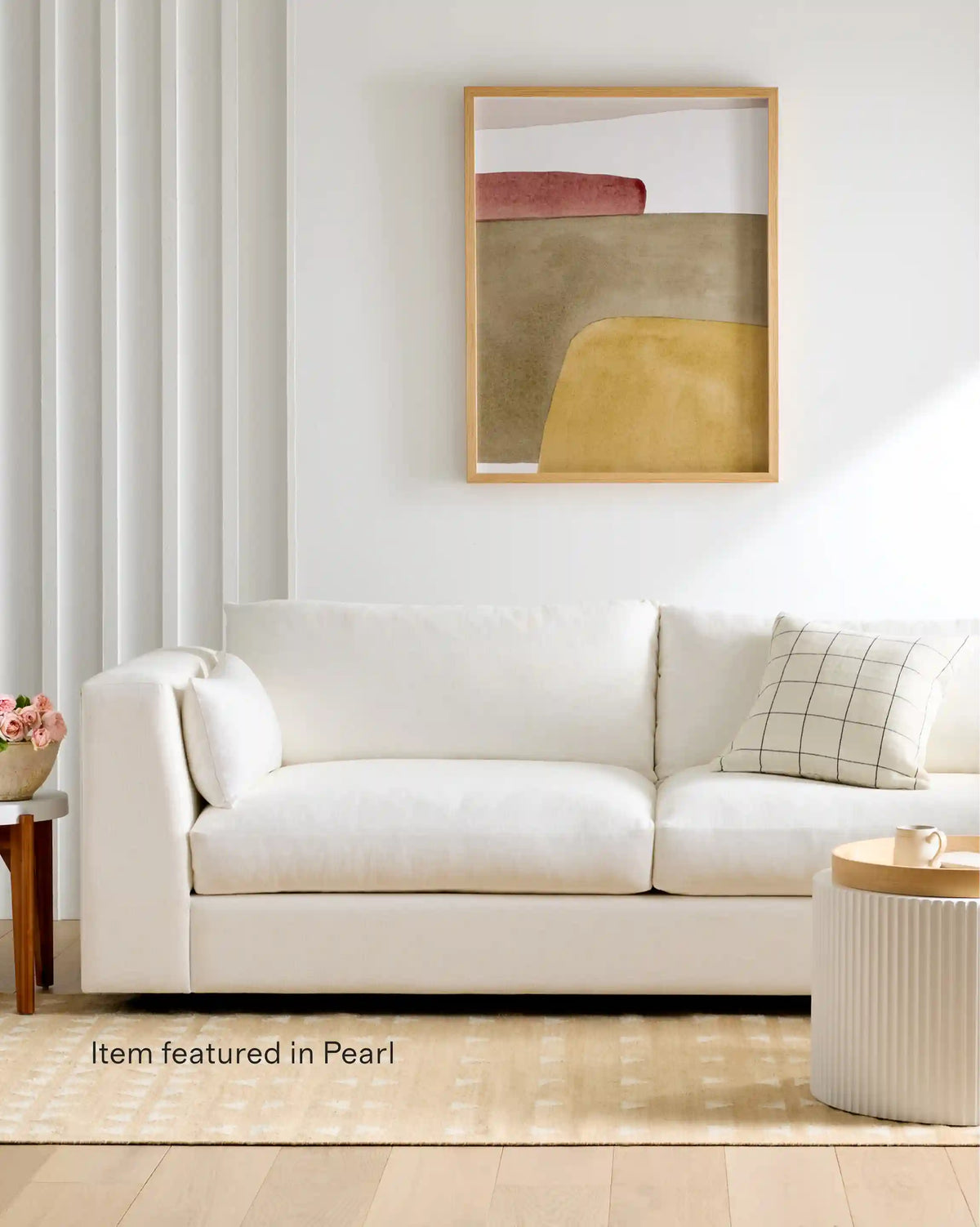 Oasis Sofa in Performance Linen