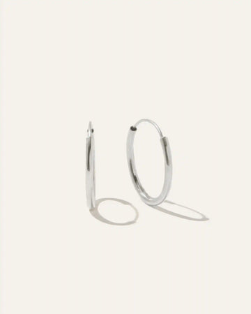 14K Gold Everyday Hoops
