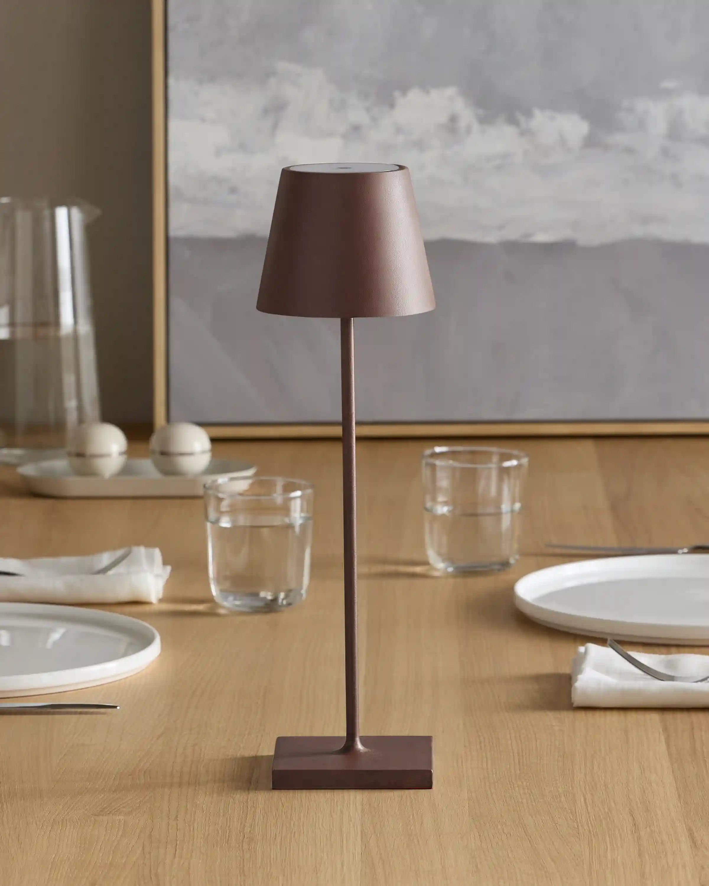 Poldina Pro Rechargeable Table Lamp by Zafferano