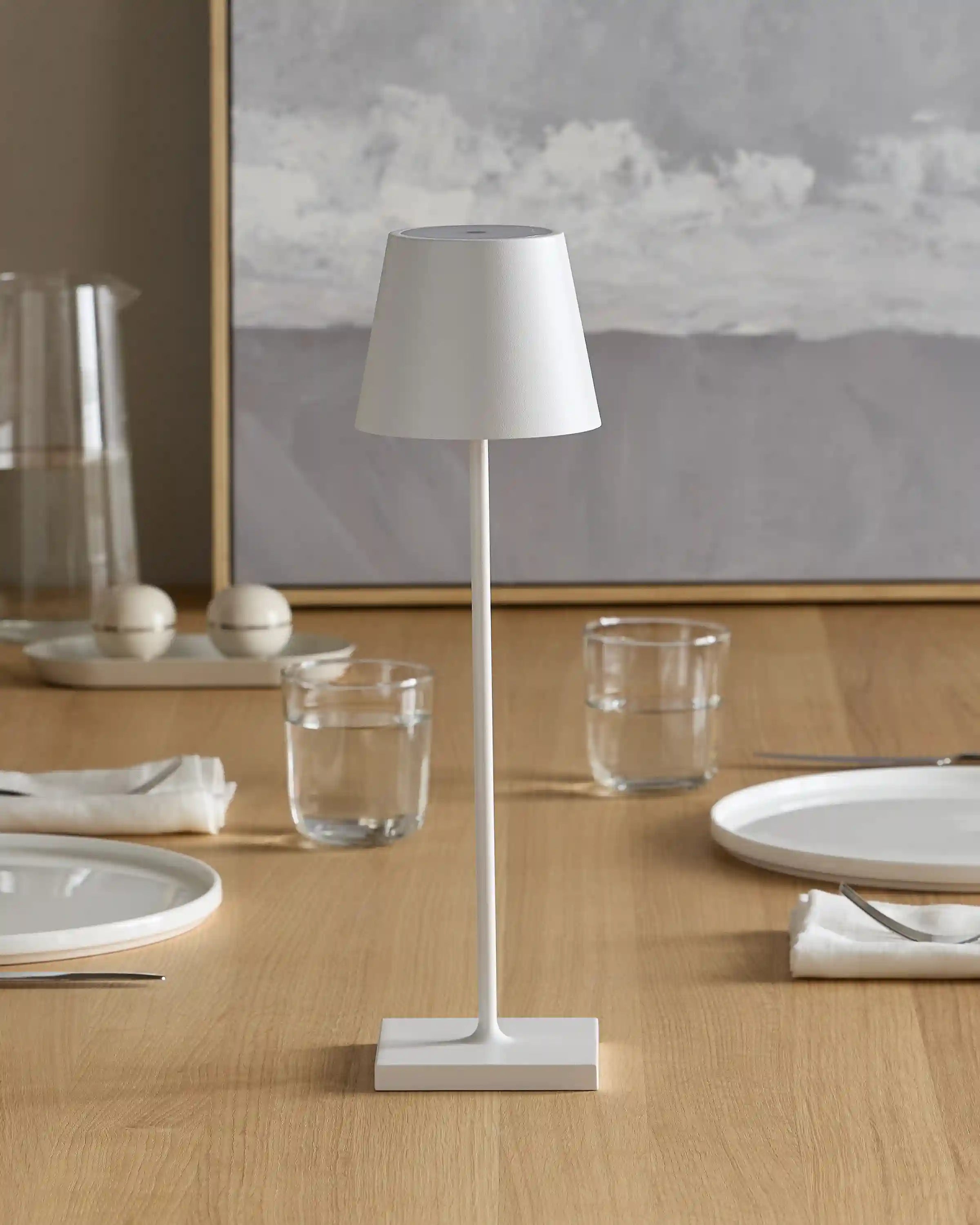 Poldina Pro Rechargeable Table Lamp by Zafferano