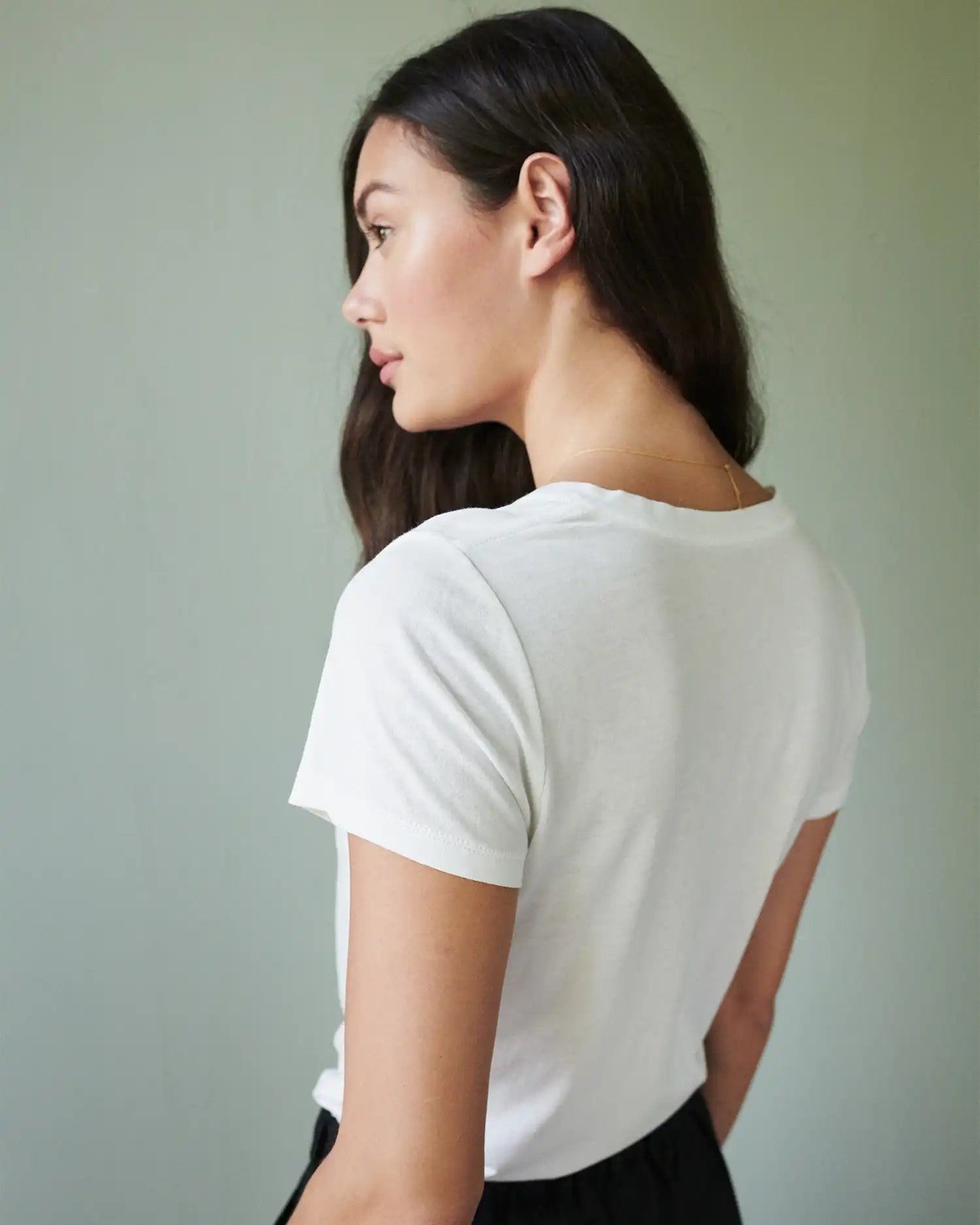 Cotton Modal V-Neck Tee