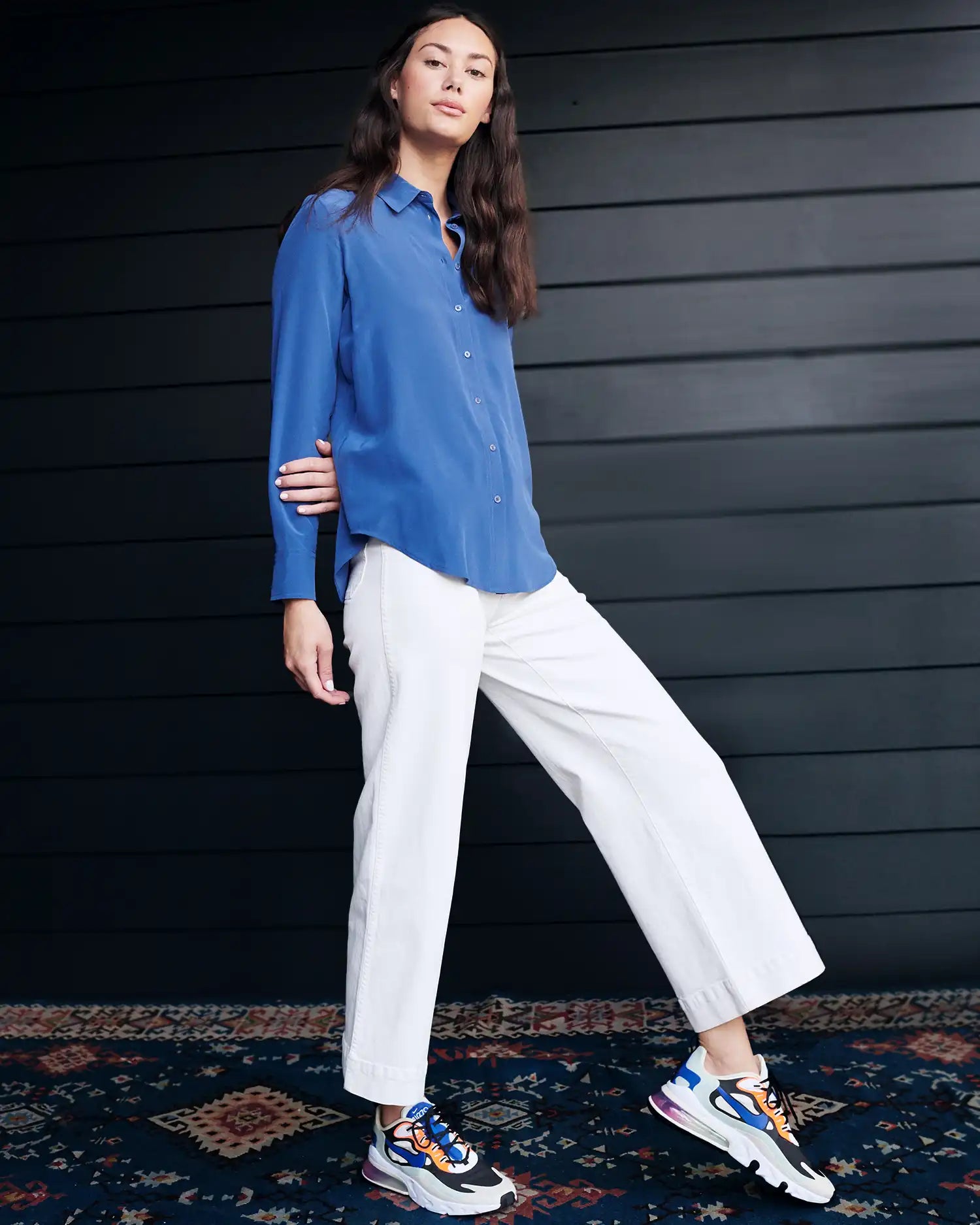 Washable Stretch Silk Blouse