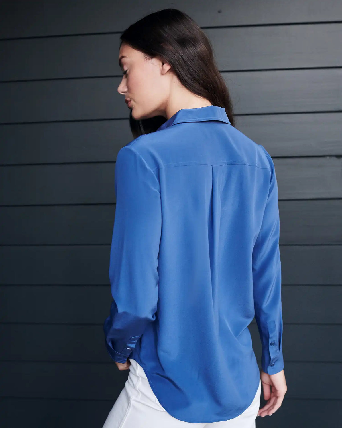 Washable Stretch Silk Blouse