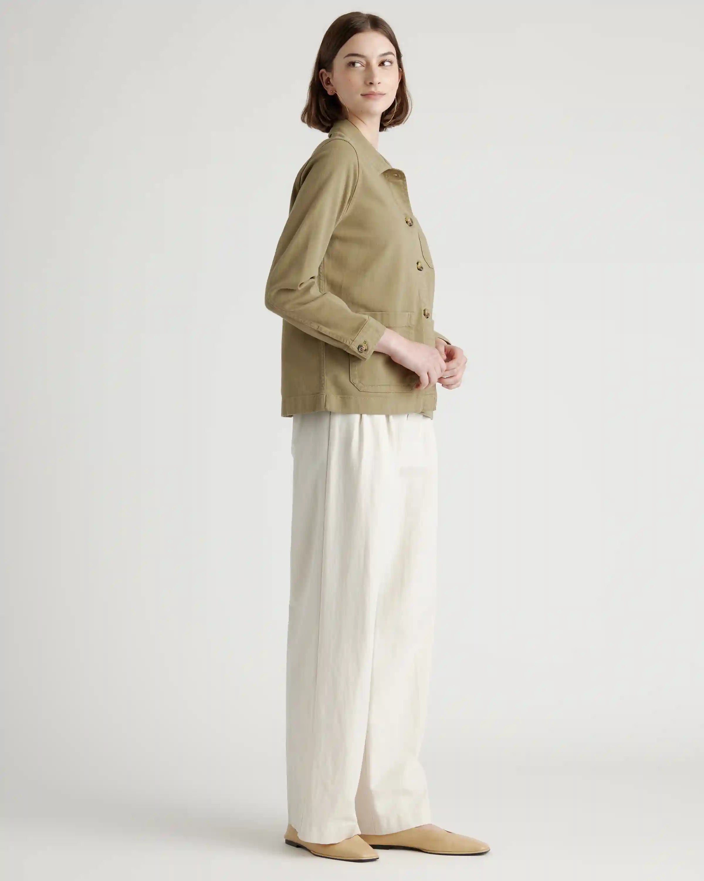 Organic Comfort Stretch Chore Jacket