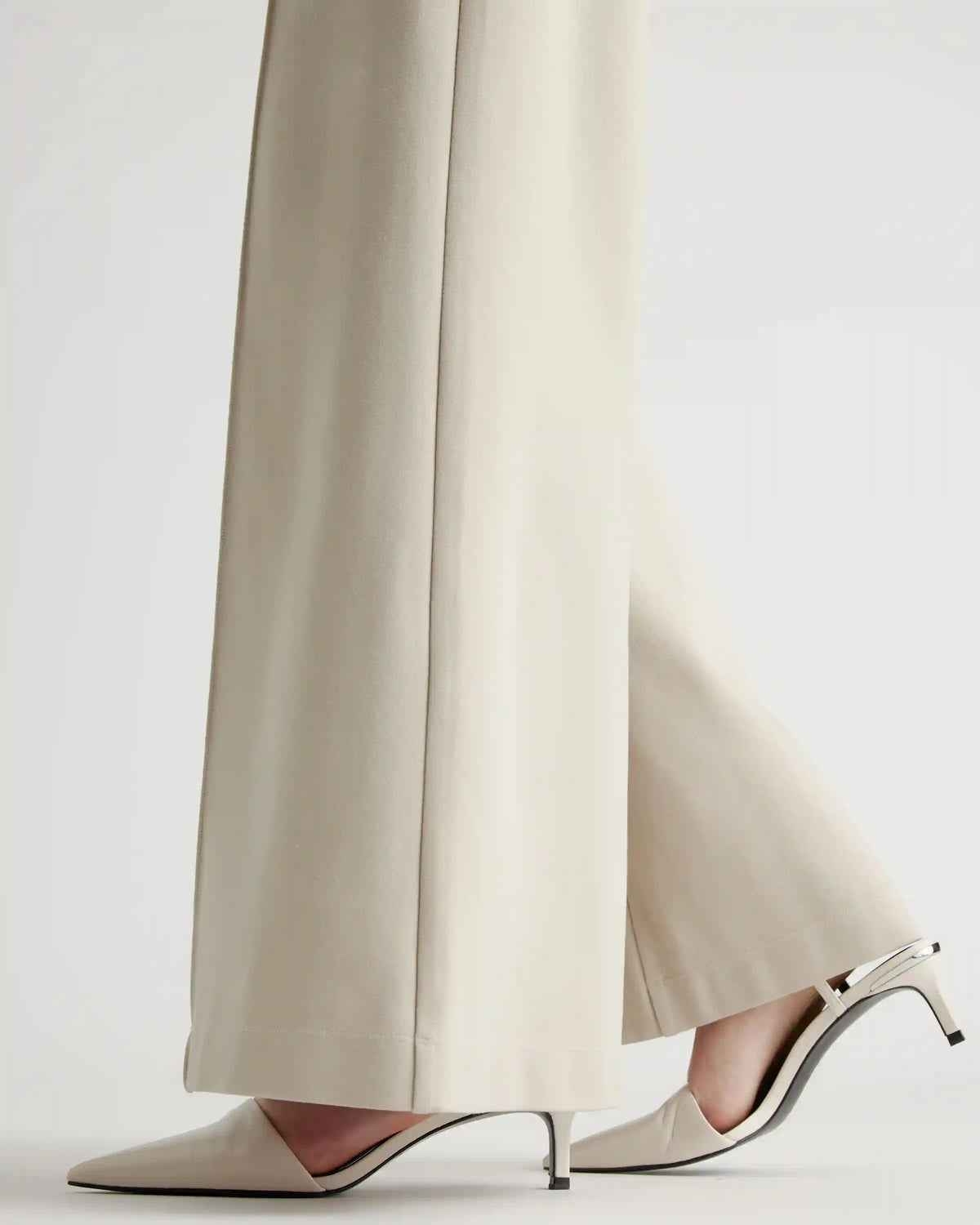 Ultra-Stretch Ponte Super Wide Leg Pants