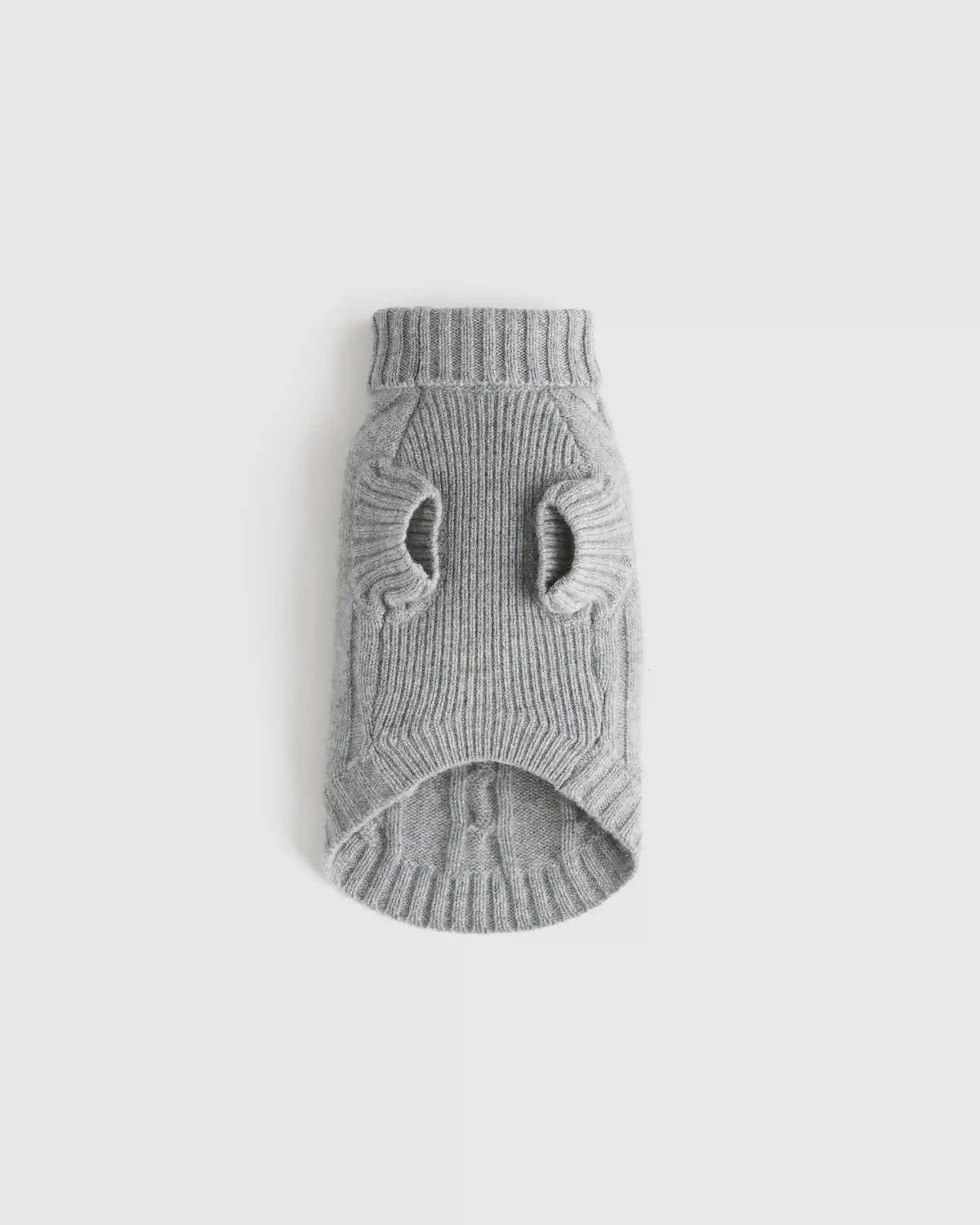 Mongolian Cashmere Cable Knit Dog Sweater