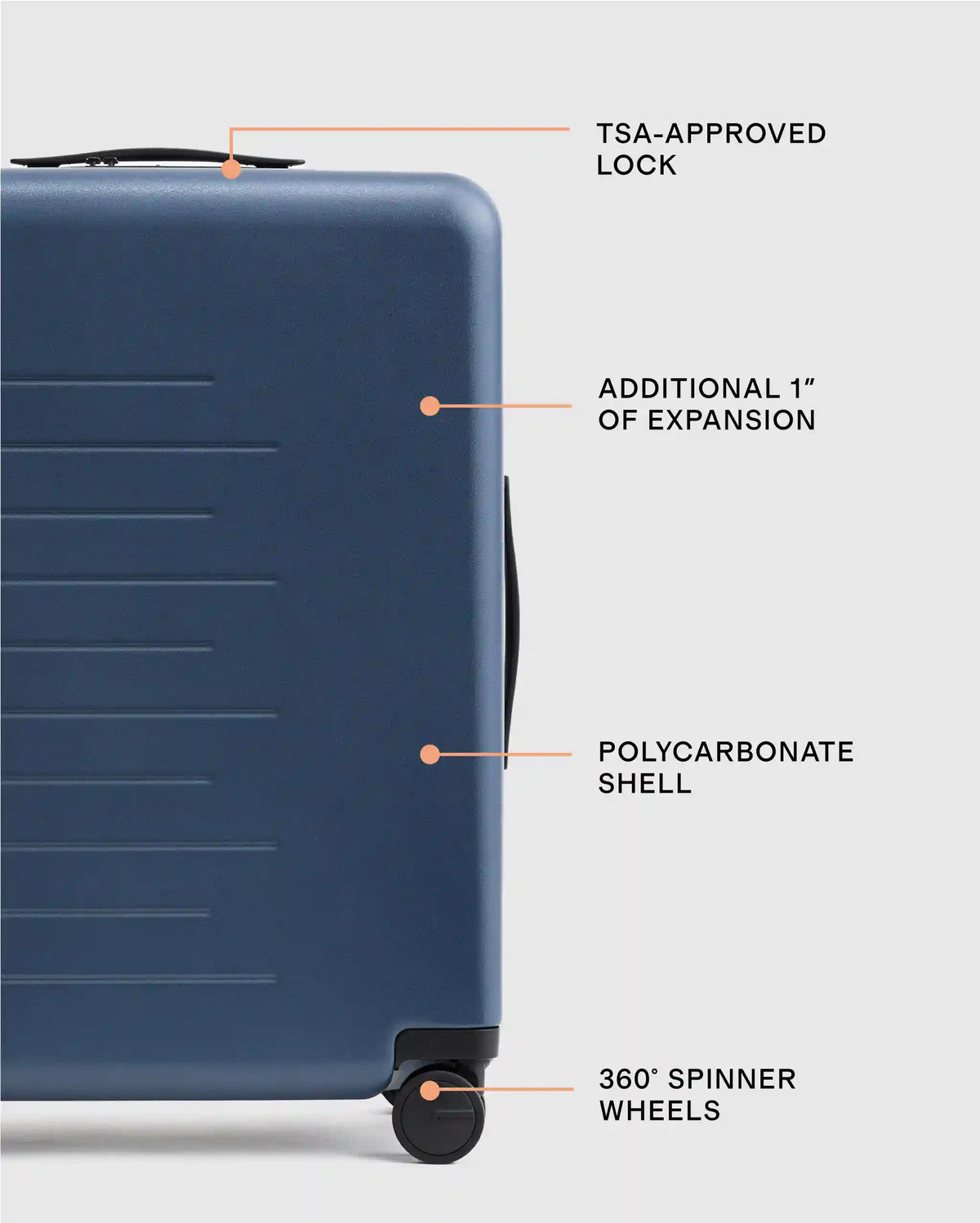 Expandable Small Carry-On Suitcase