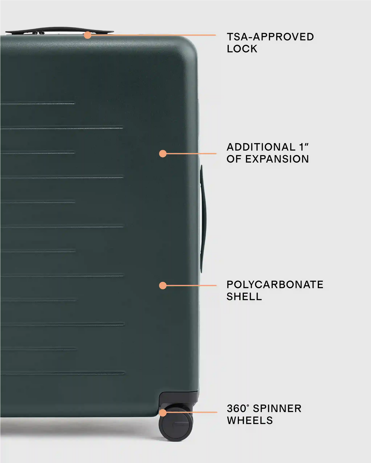 Expandable Large Check-In Suitcase
