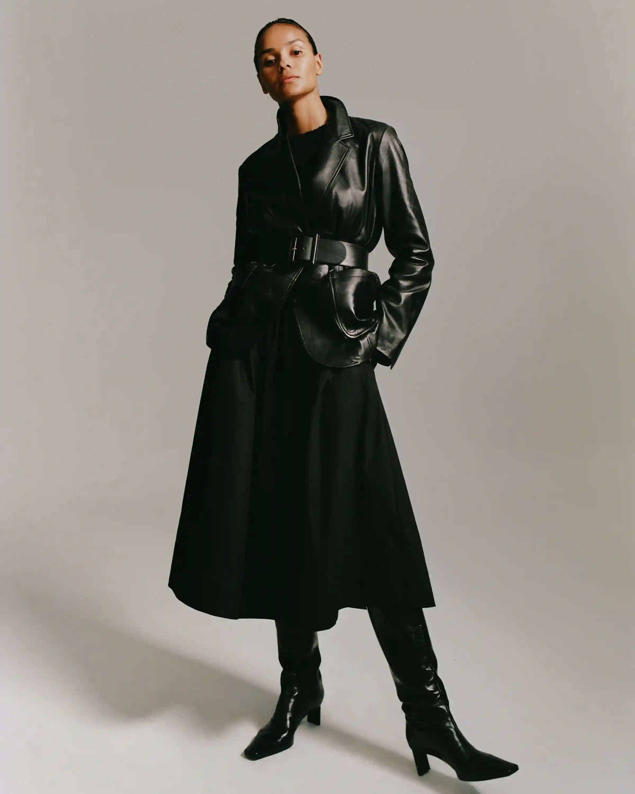 100% Leather Blazer