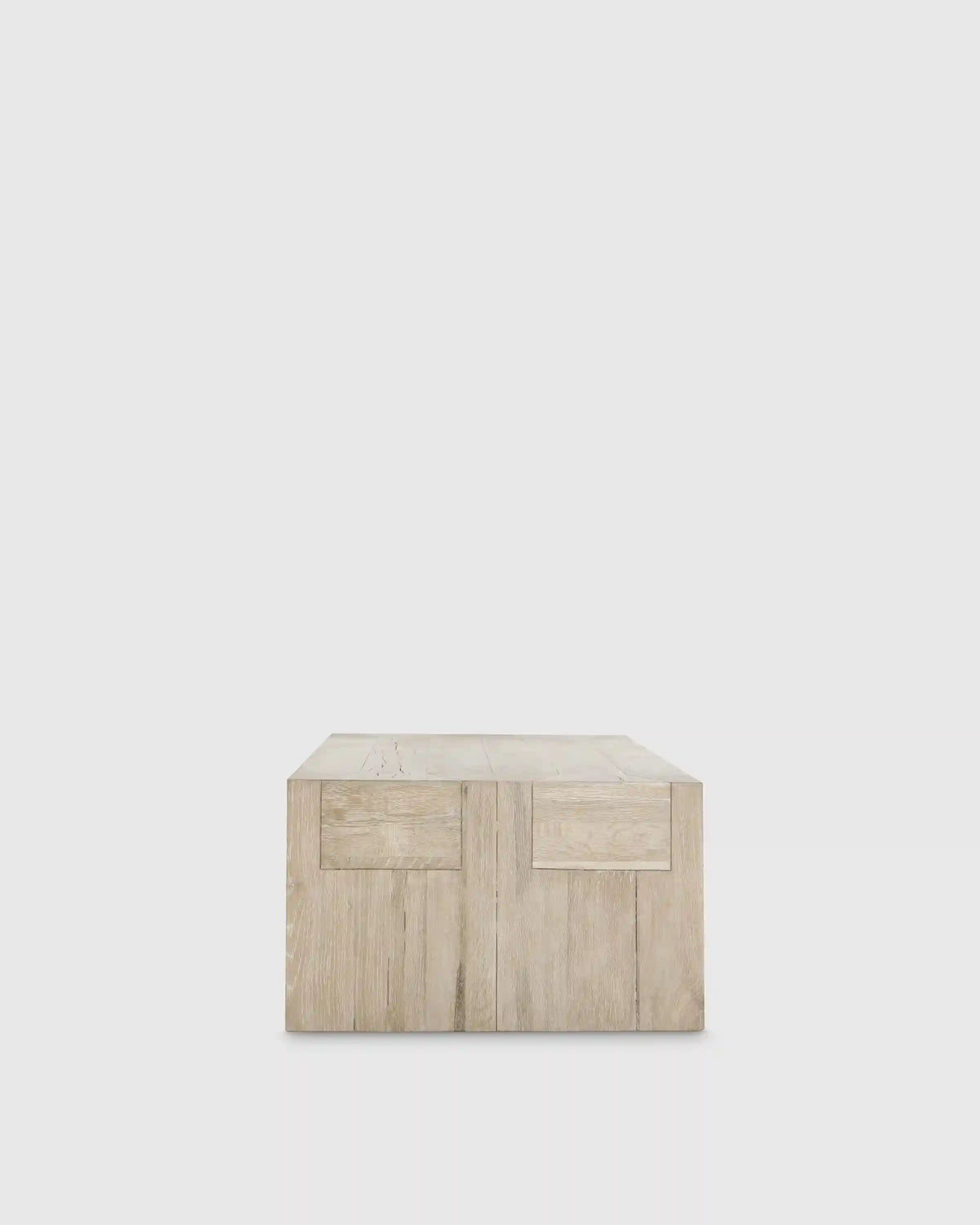 Reclaimed Oak Waterfall Coffee Table