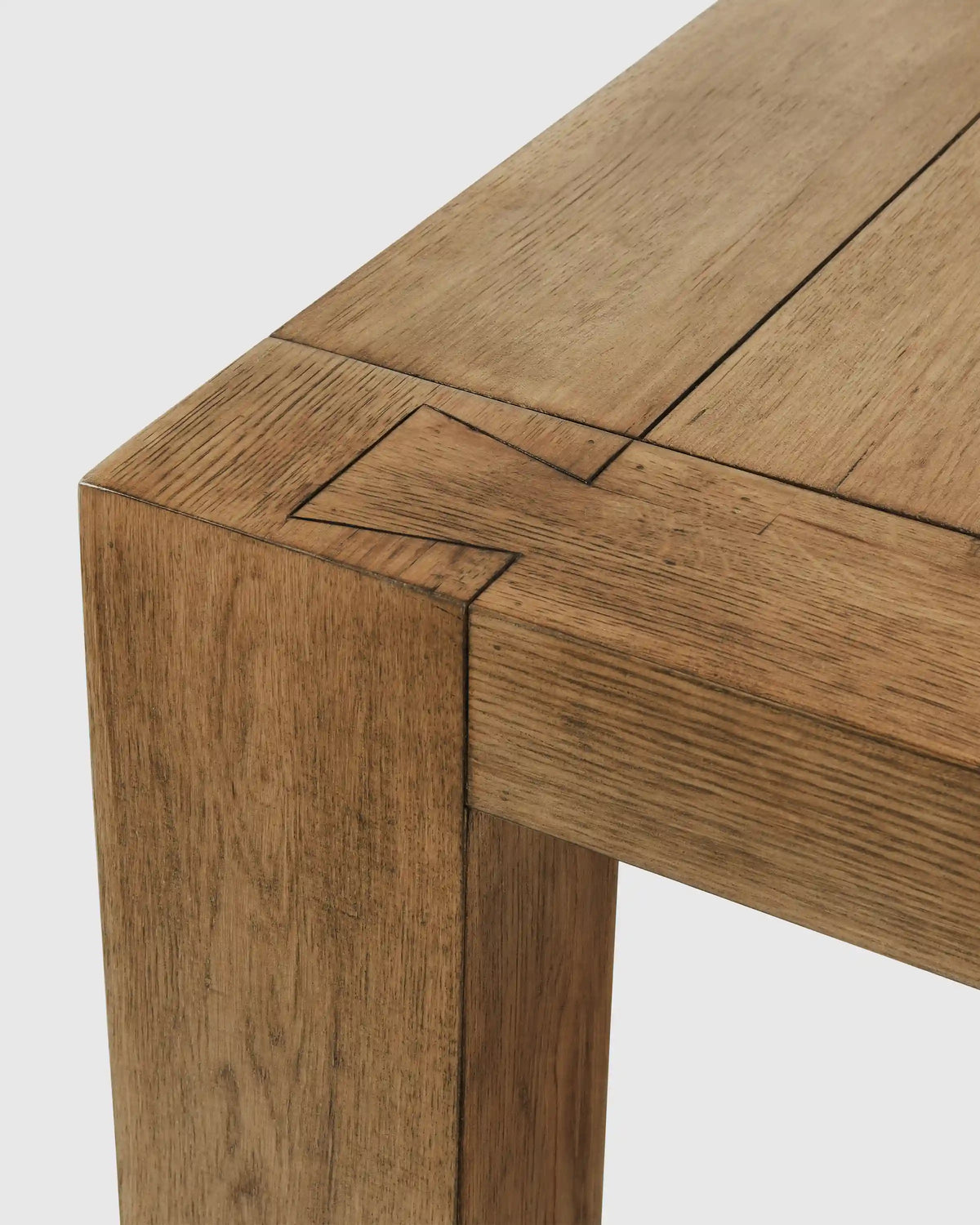 Reclaimed Oak Parsons Dining Table