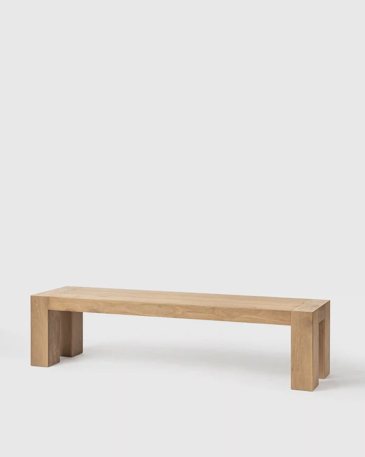 Reclaimed Oak Parsons Dining Bench
