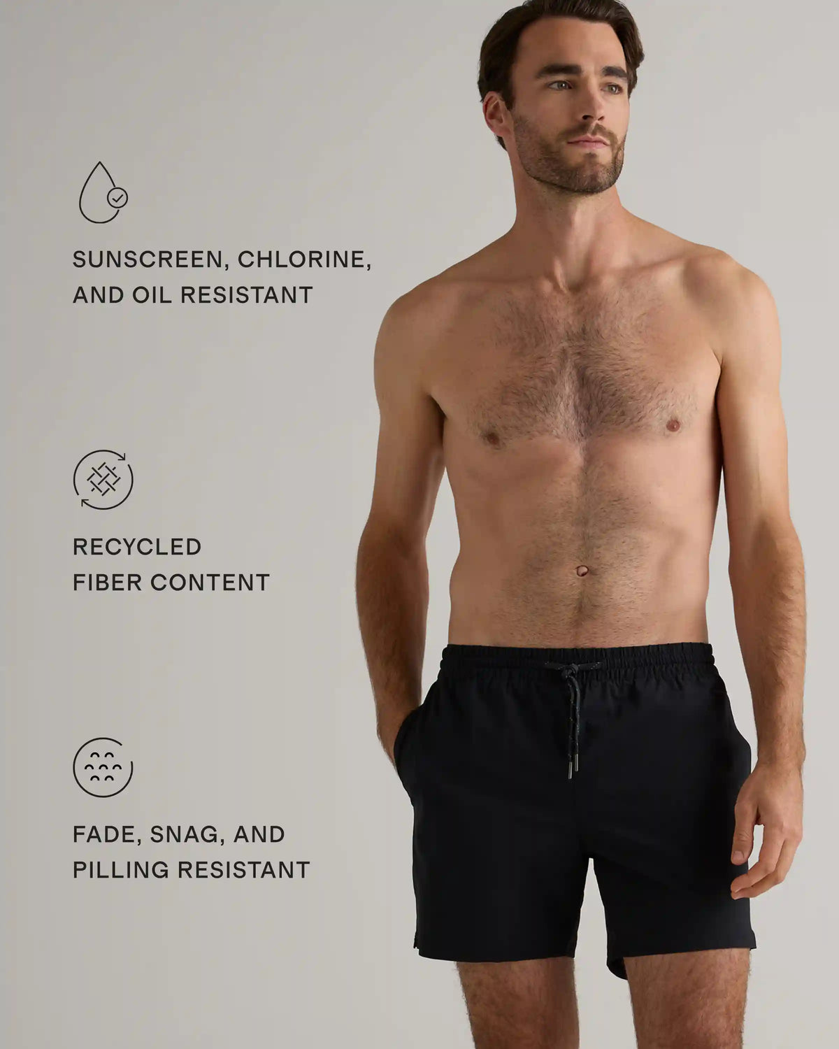 Italian Swim Trunks - 5.5"