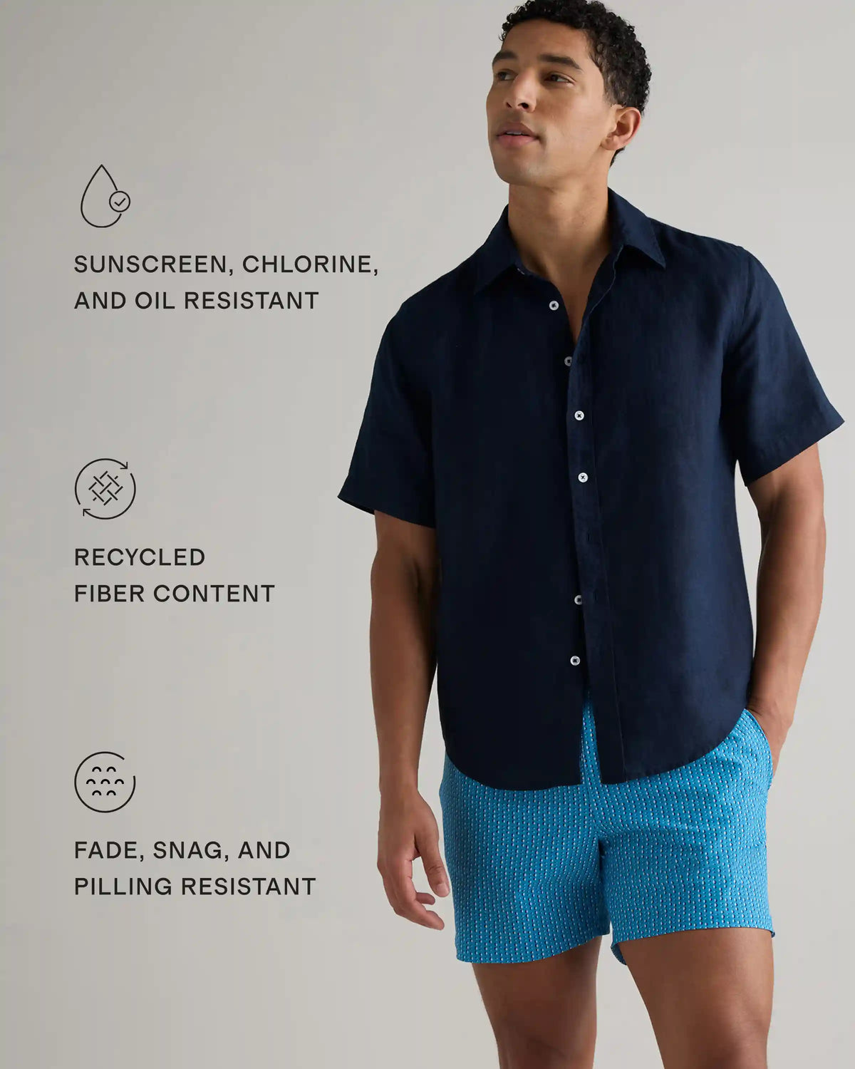 Italian Swim Trunks - 5.5"