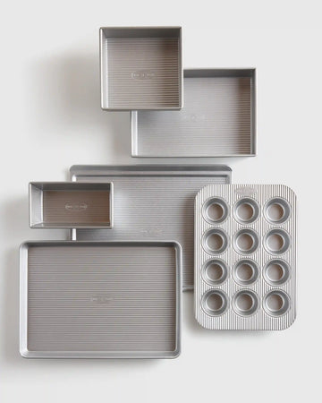 6-Pc Nonstick Steel Bakeware Set by USA Pan