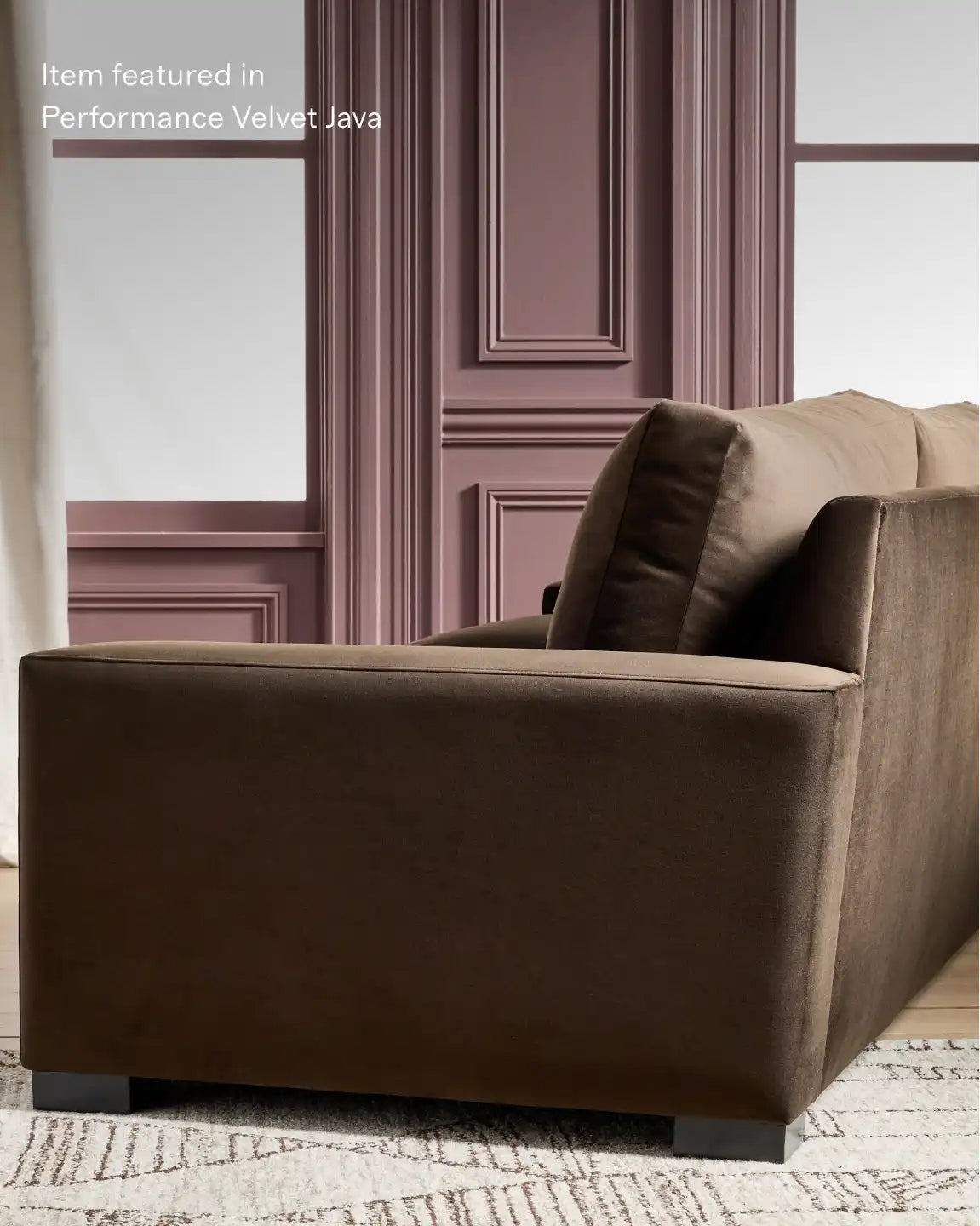 Brennan Sofa in Performance Basketweave