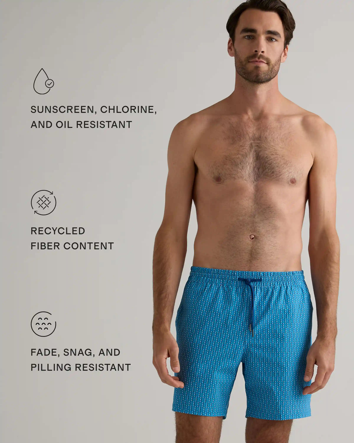 Italian Swim Trunks - 7"