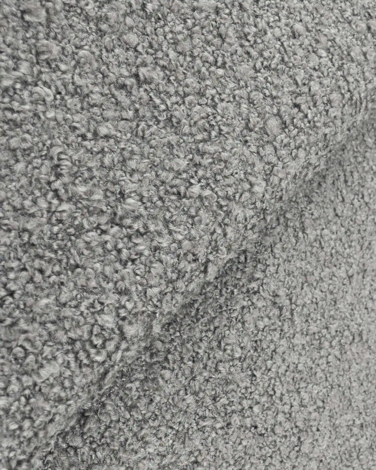 Plush Boucle Square Bed