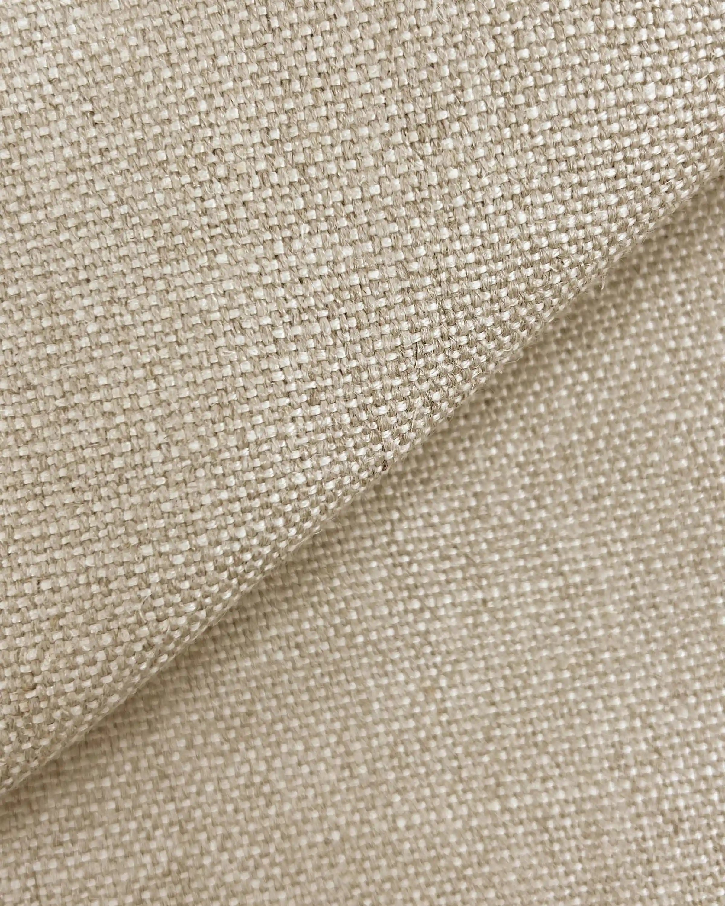 100% Linen Curved Bed
