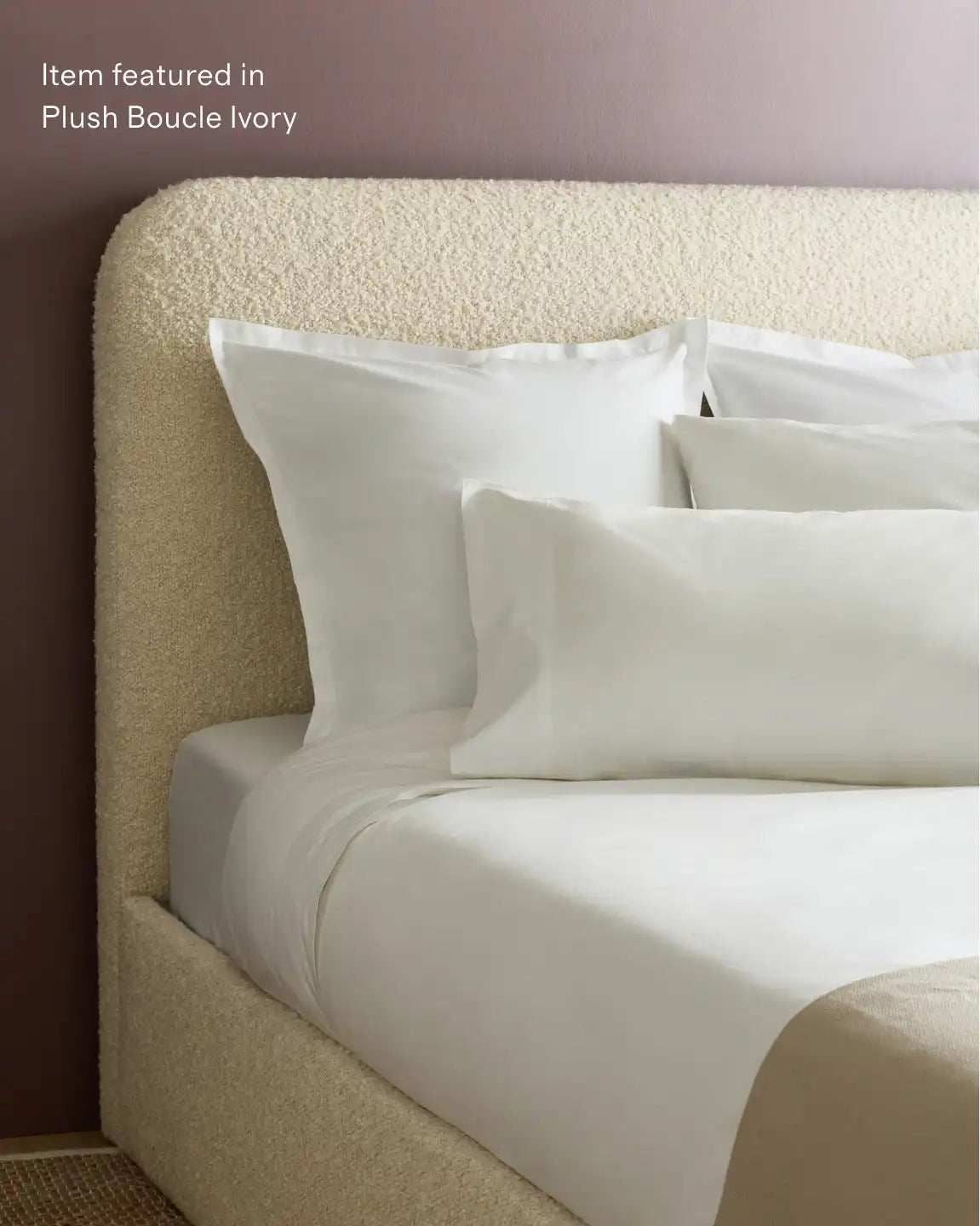 Sierra Curved Arm L Sectional in Performance Basketweave