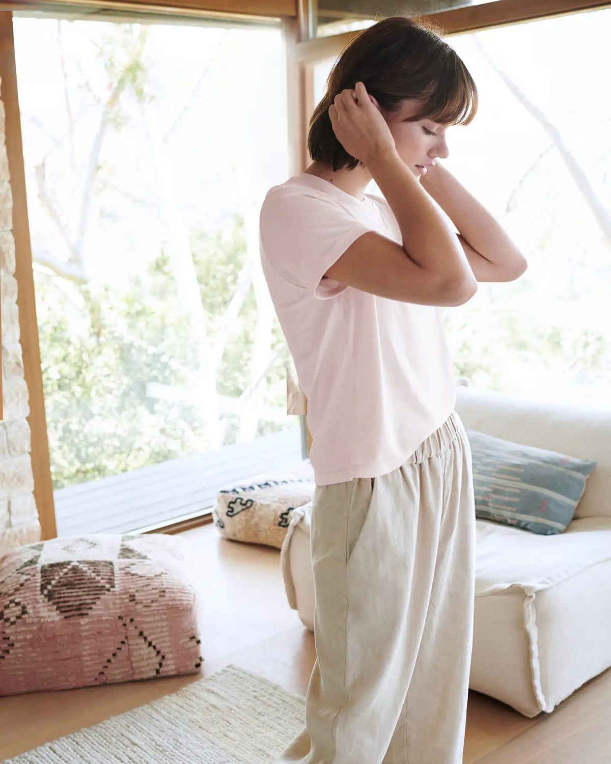 100% Organic Cotton Boxy Crewneck Tee (3-Pack)