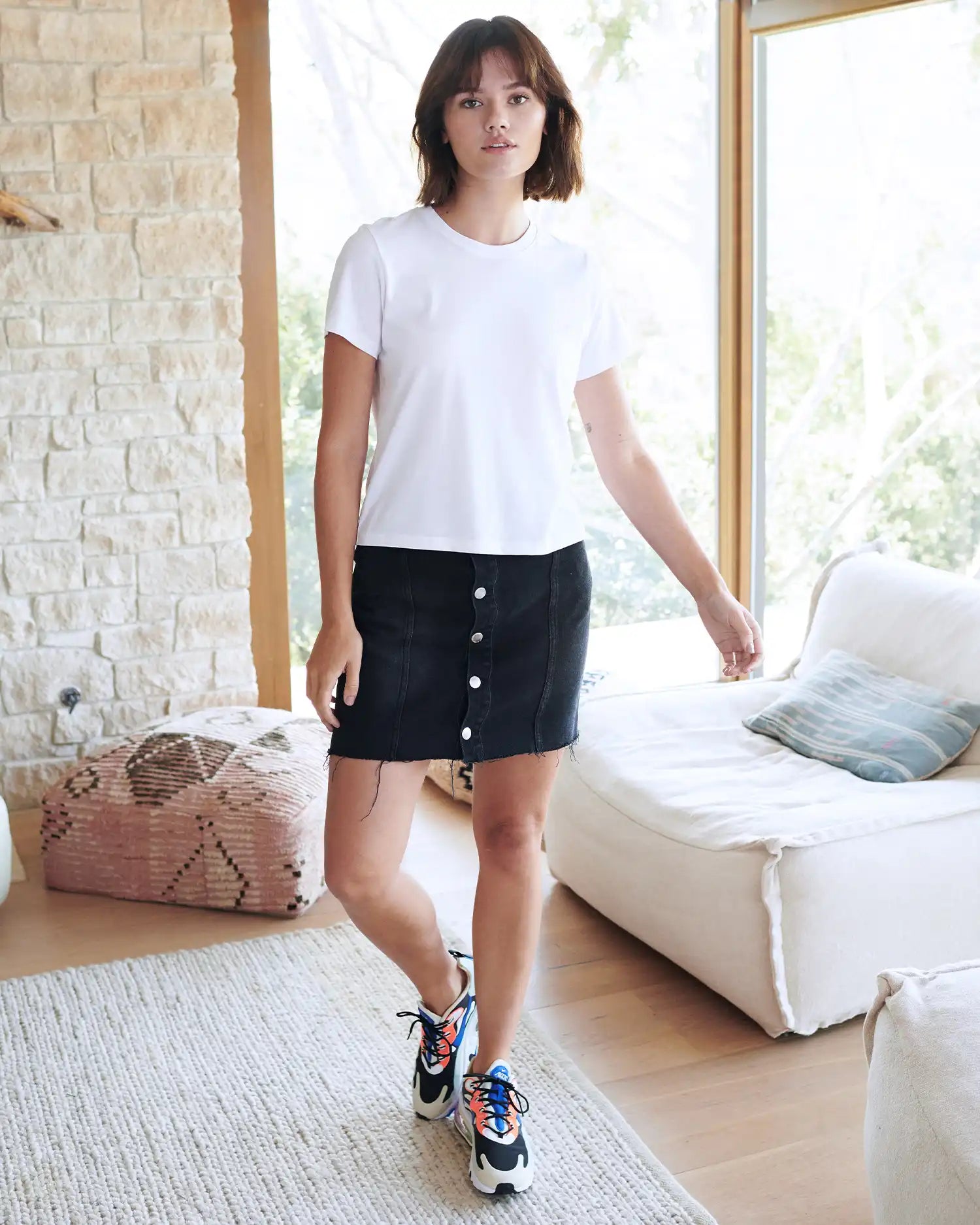 100% Organic Cotton Boxy Crewneck Tee (3-Pack)