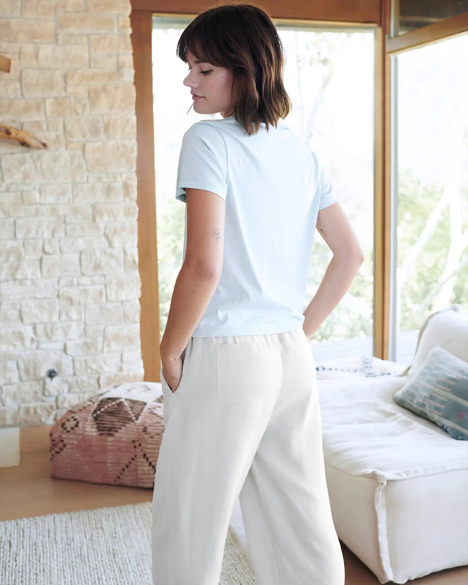 100% Organic Cotton Boxy Crewneck Tee (3-Pack)