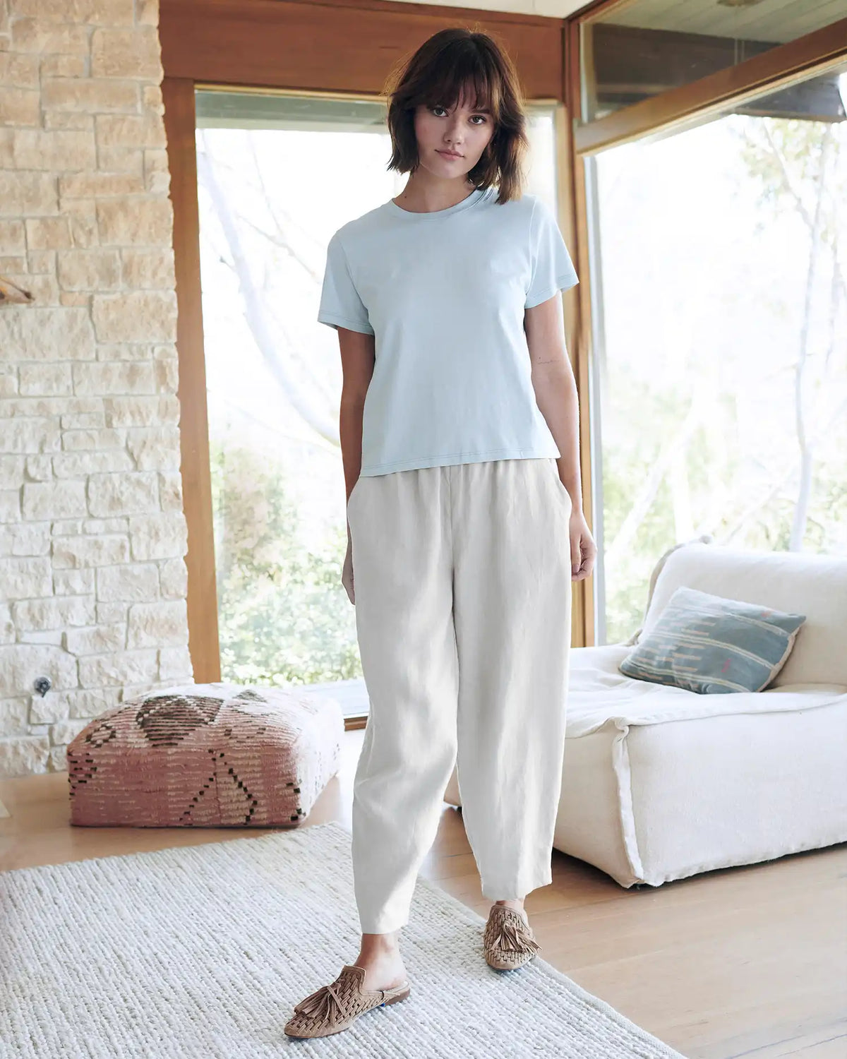 100% Organic Cotton Boxy Crewneck Tee (3-Pack)