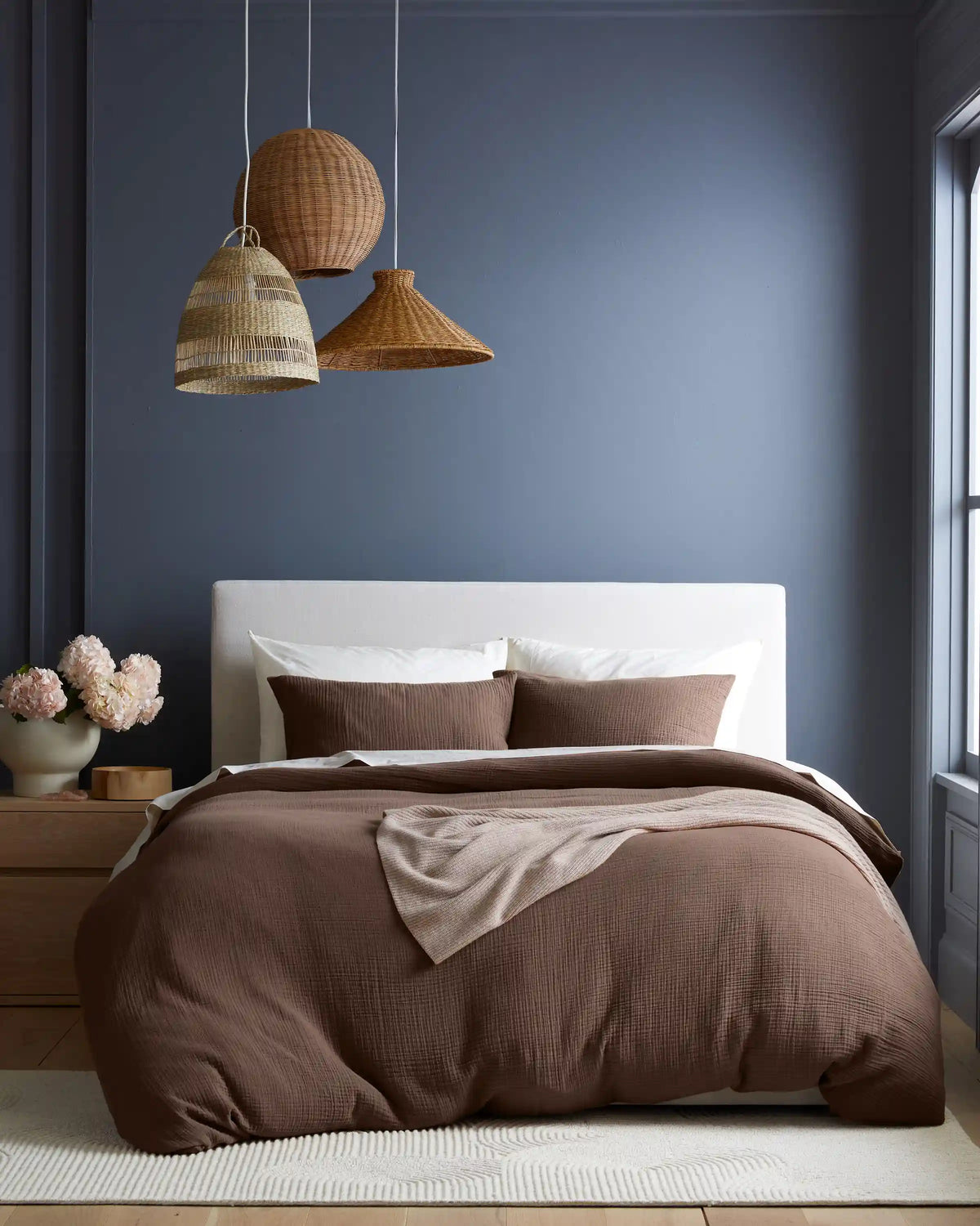 Organic Cotton Gauze Duvet Cover Set