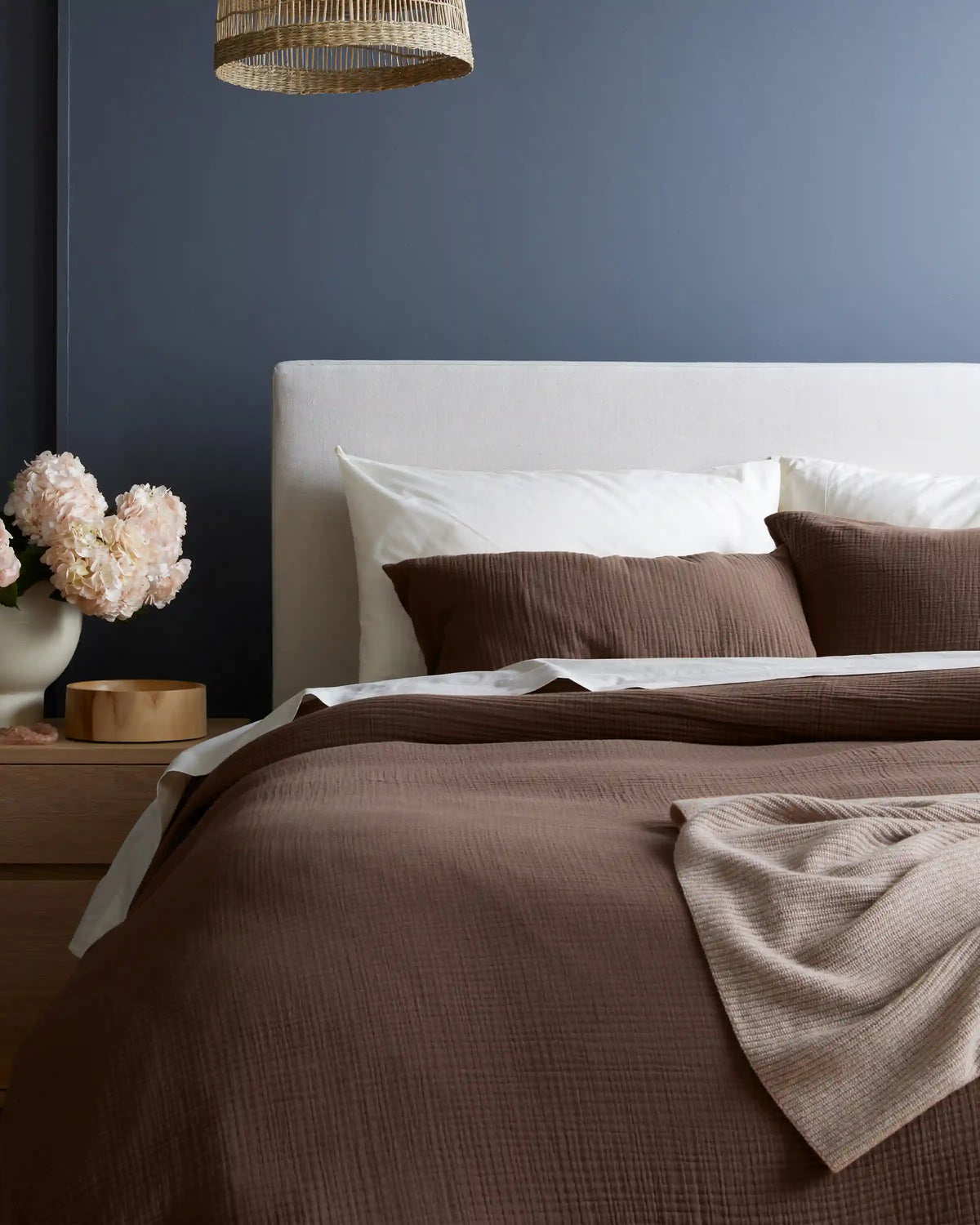 Organic Cotton Gauze Sham Set