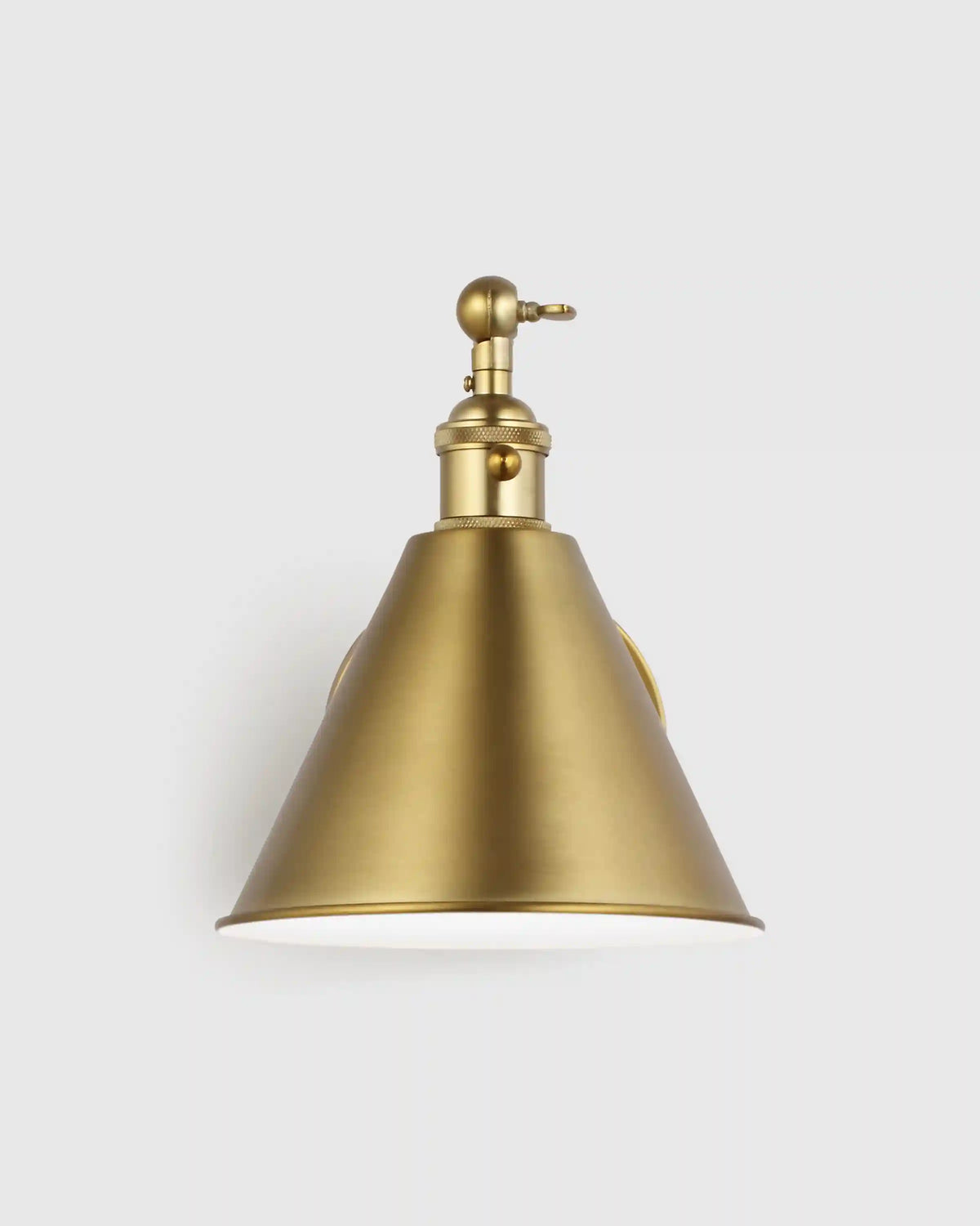 Articulating Single Arm Steel Wall Sconce