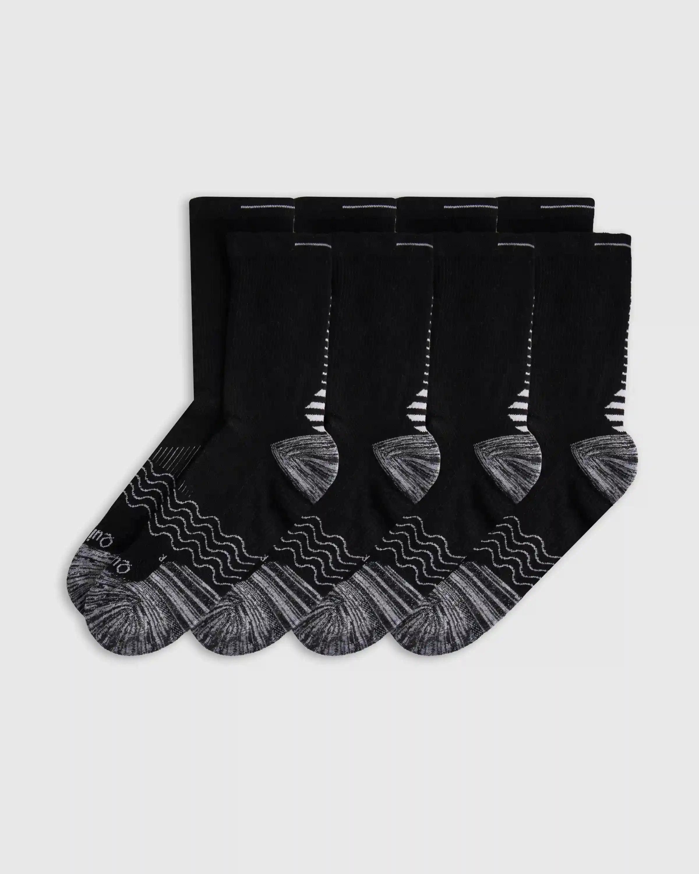 Performance Running Crew Socks (4-Pack)