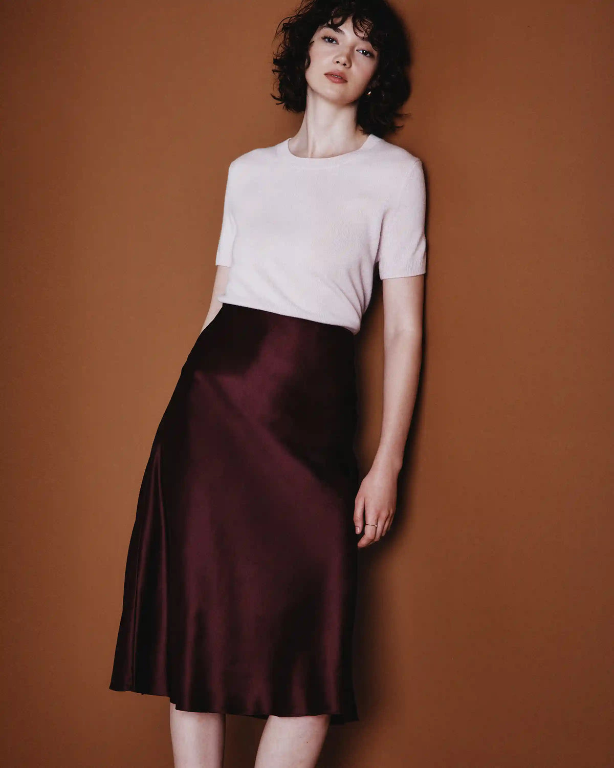 100% Washable Silk Skirt