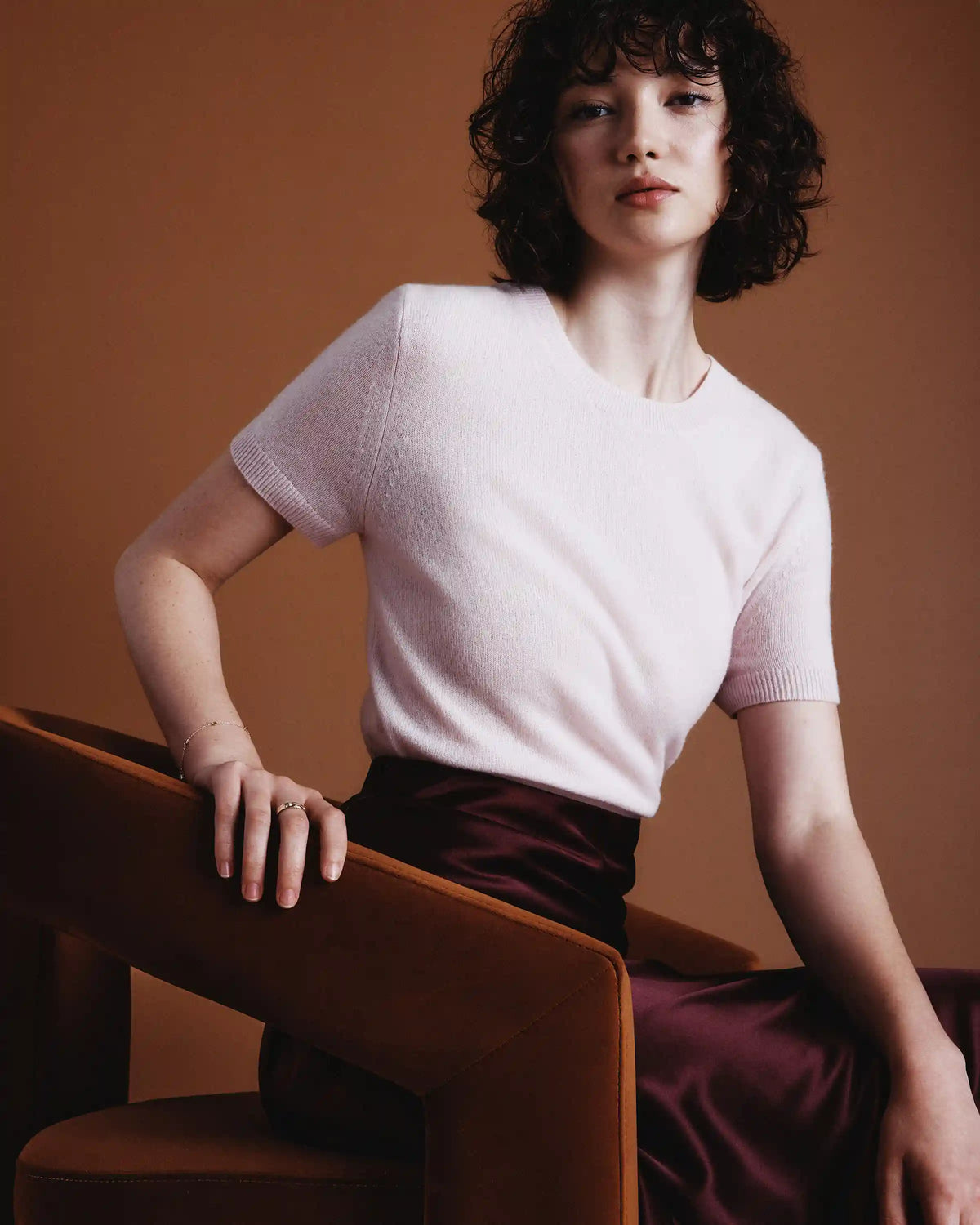 Mongolian Cashmere Tee