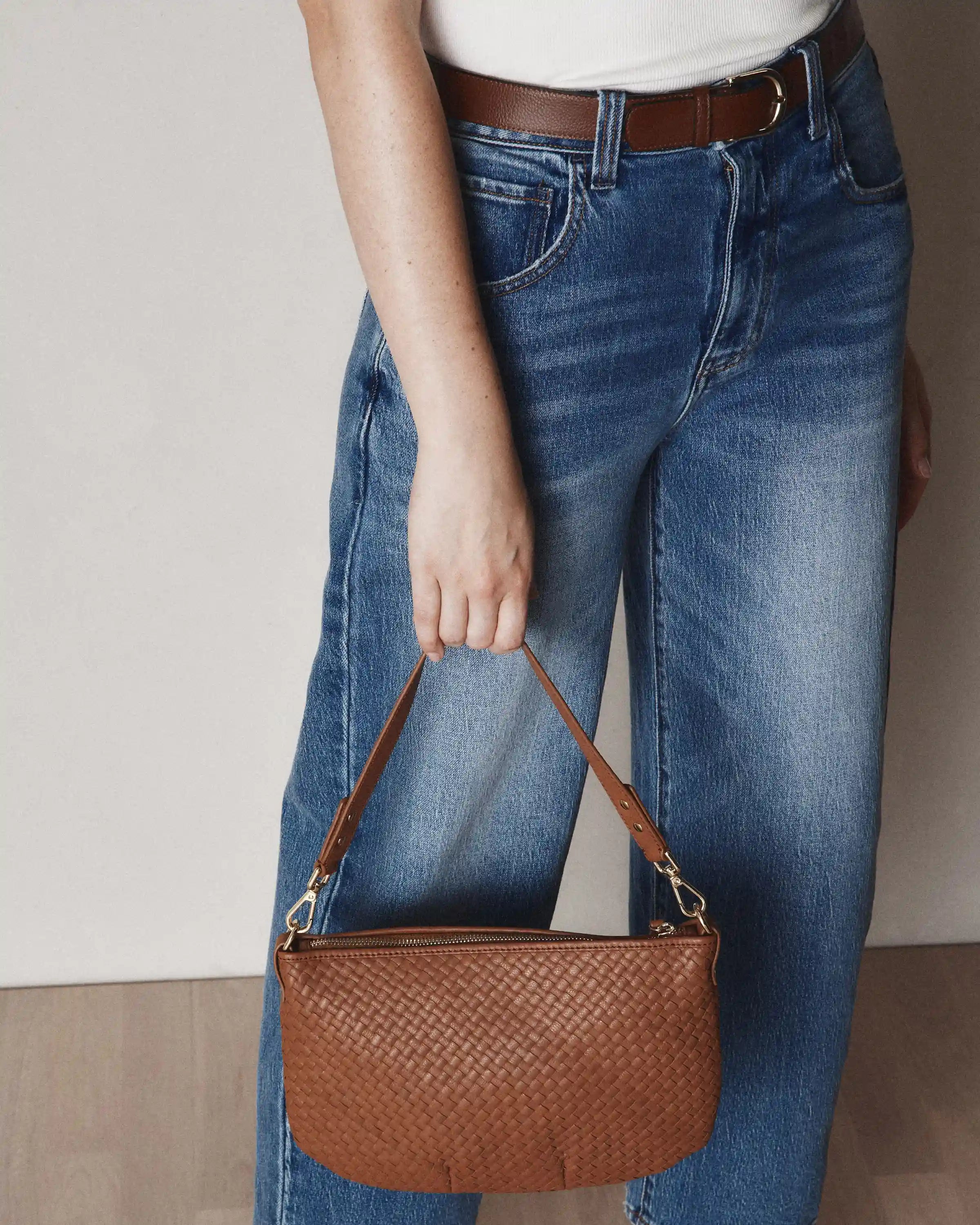Sloane Handwoven Mini Shoulder Bag