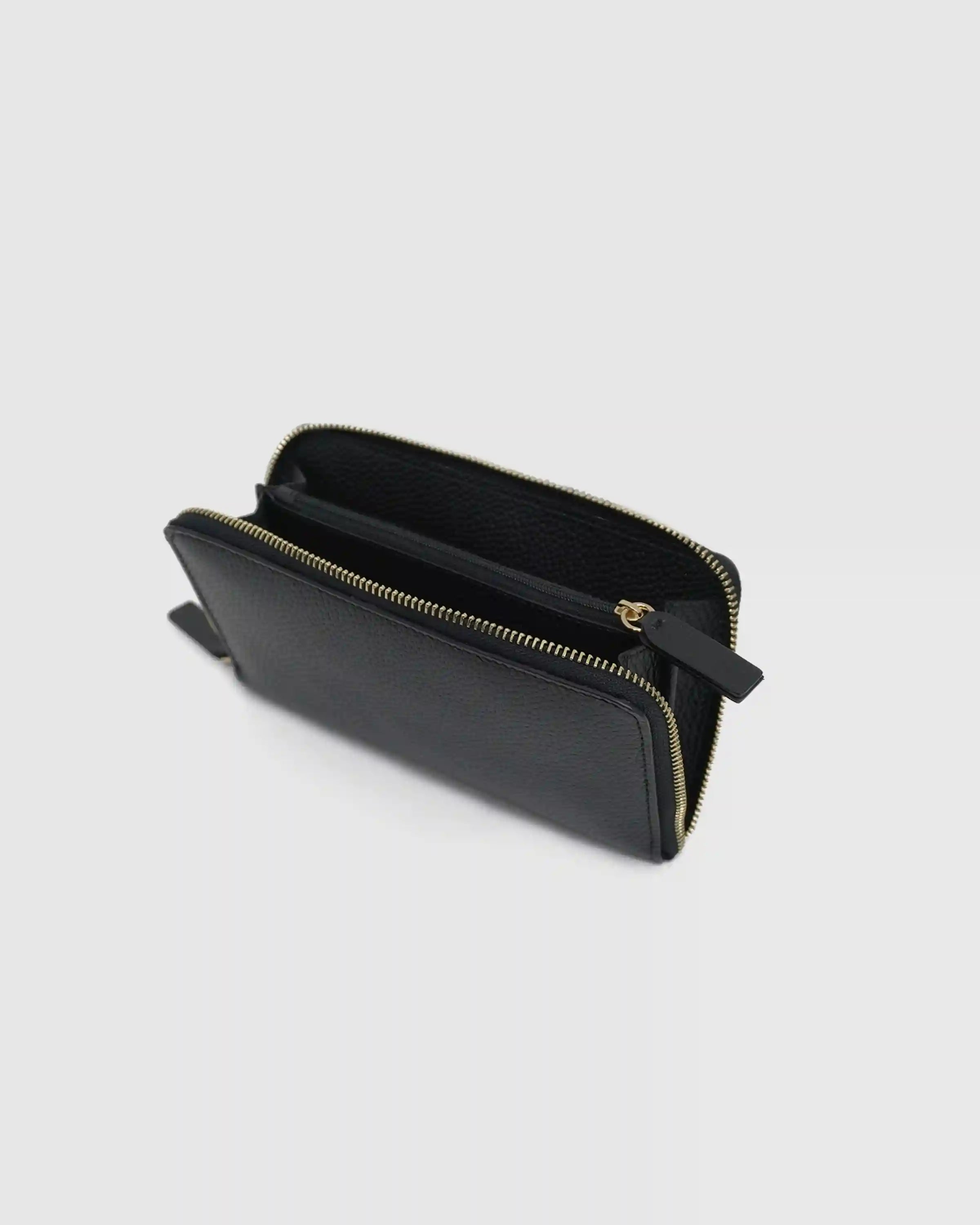 Italian Pebbled Leather Continental Wallet