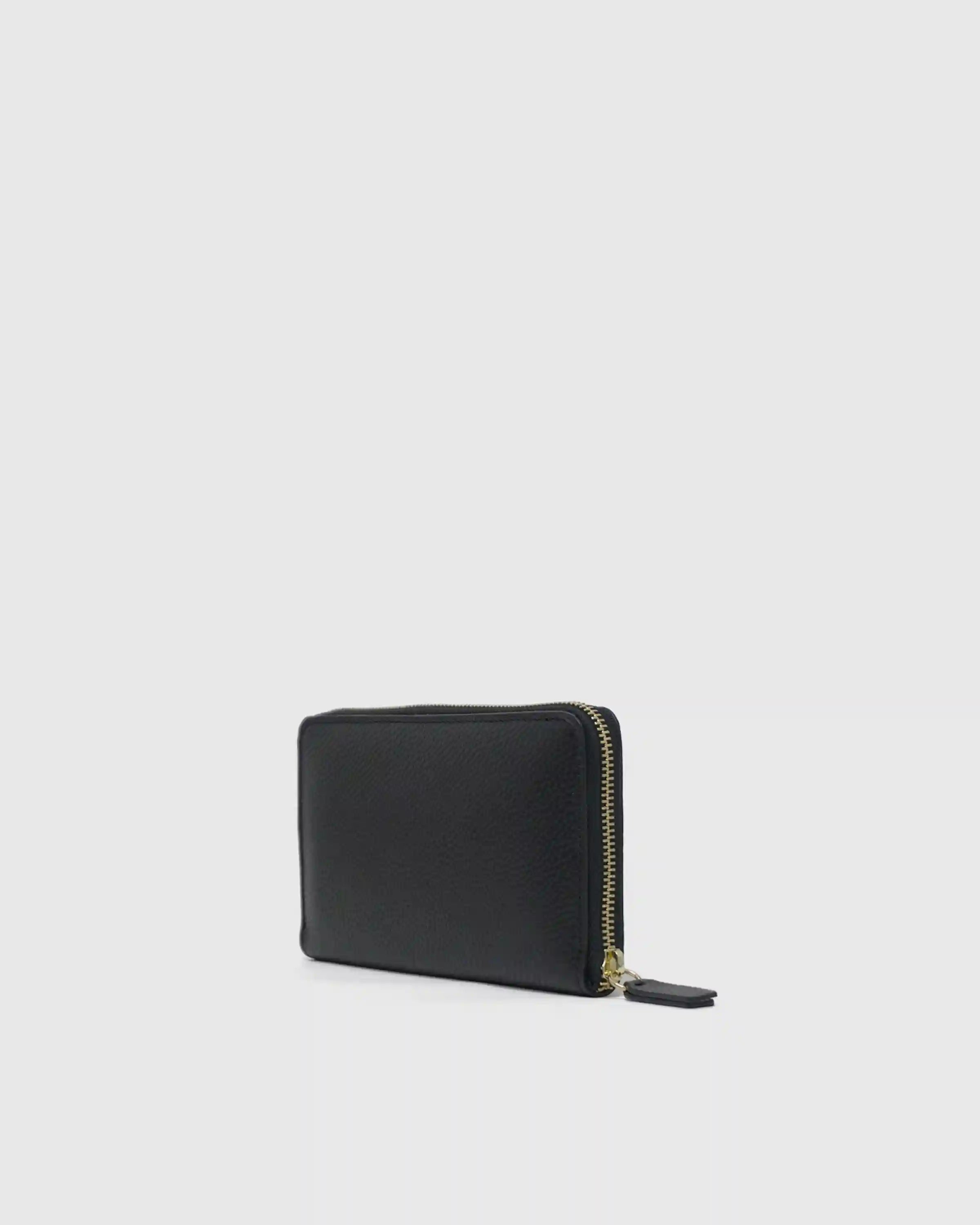 Italian Pebbled Leather Continental Wallet