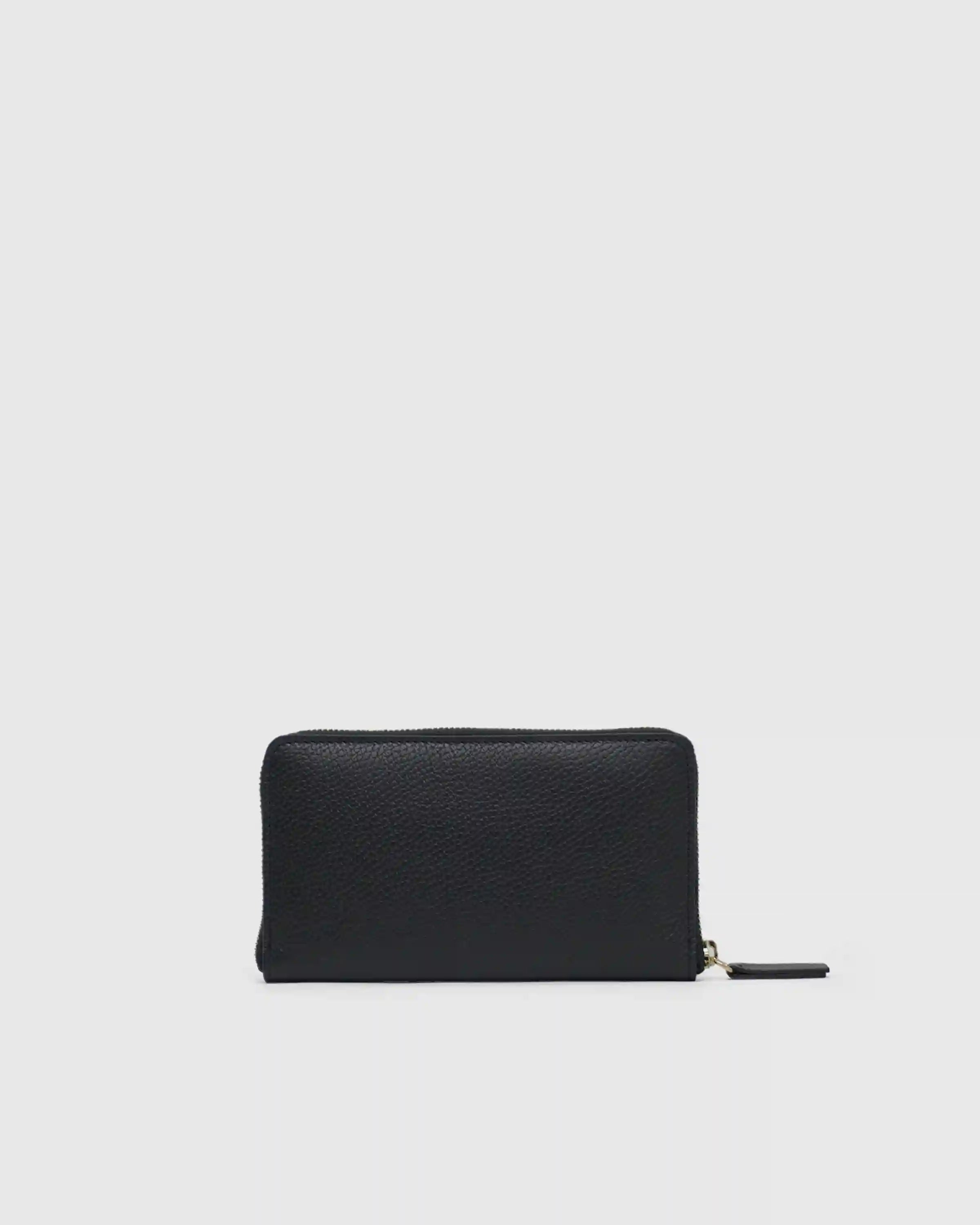 Italian Pebbled Leather Continental Wallet